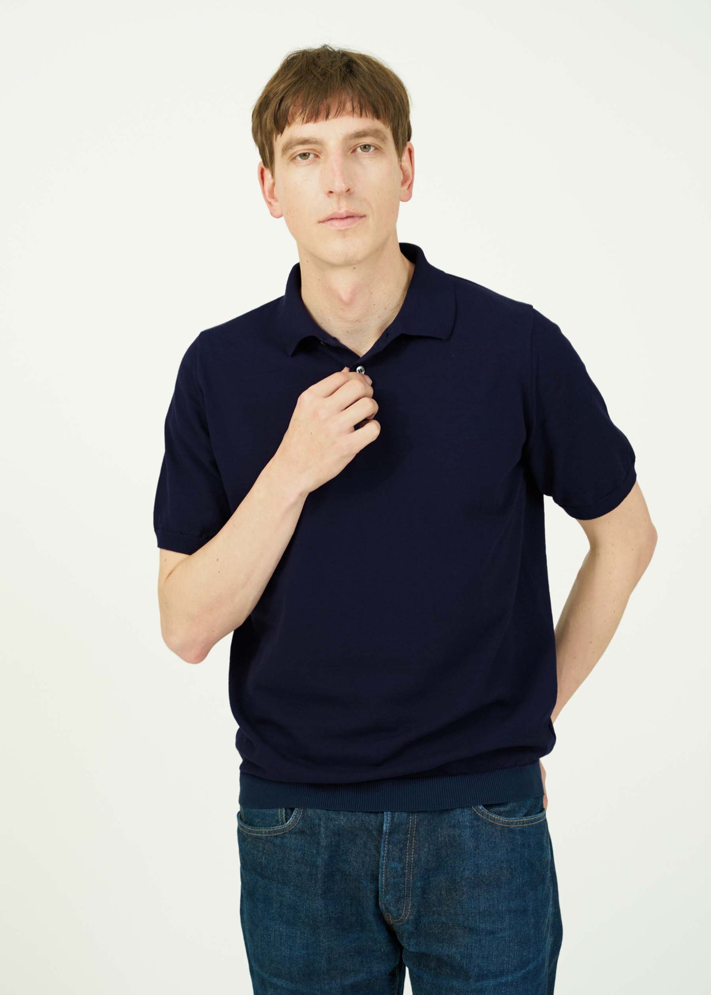 ICE COTTON POLO NECK
