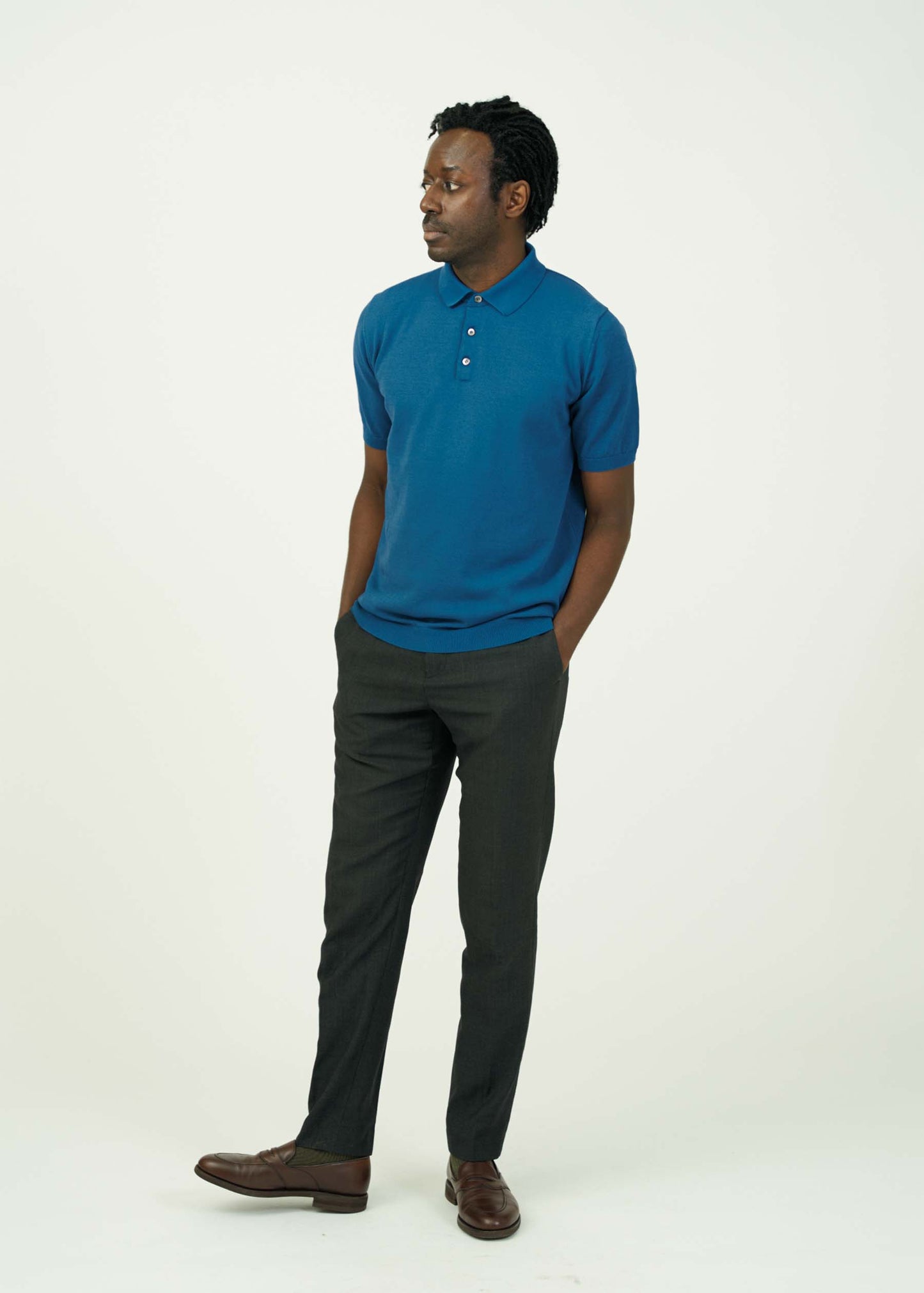 ICE COTTON POLO NECK