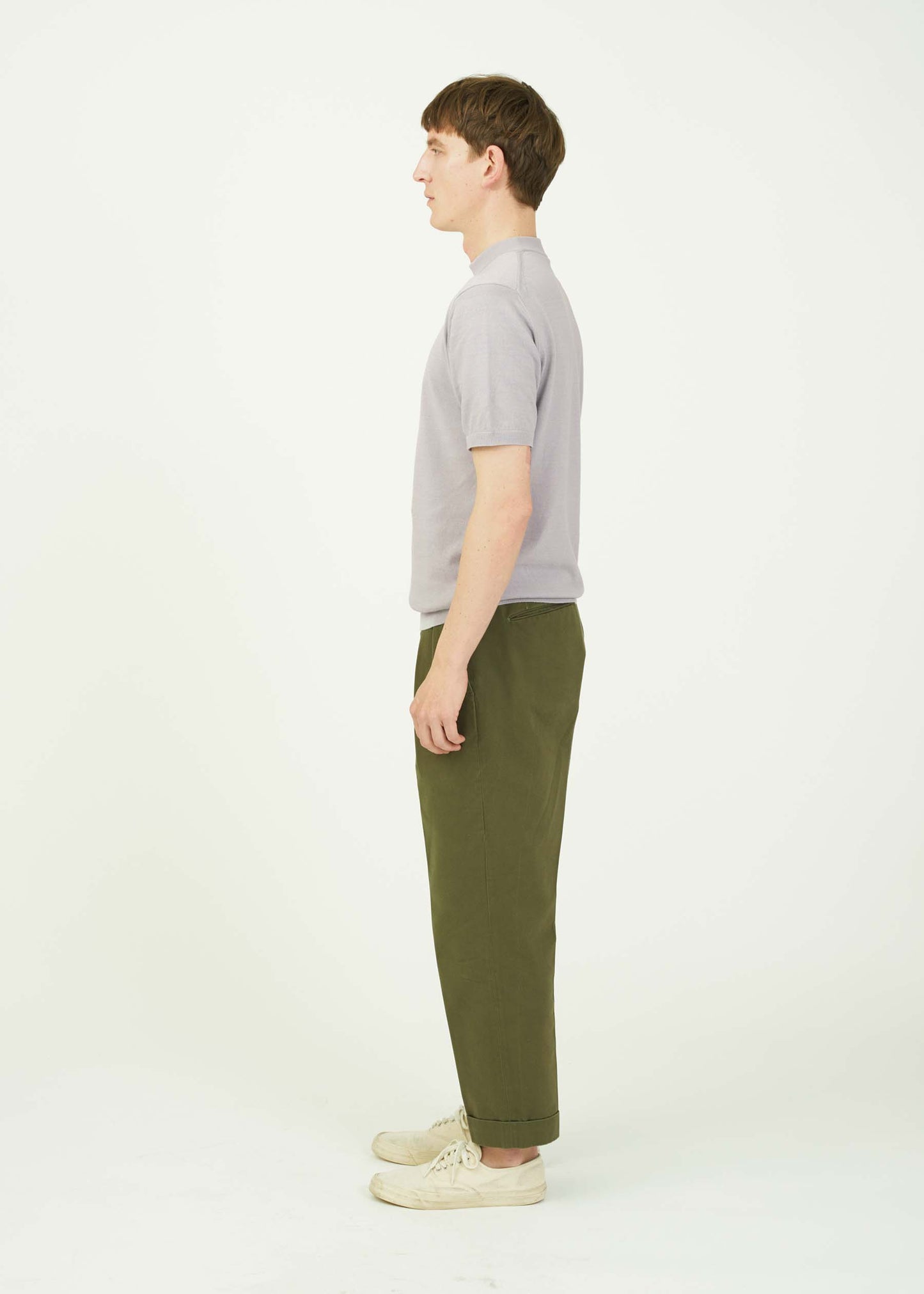 ICE COTTON MOCK NECK