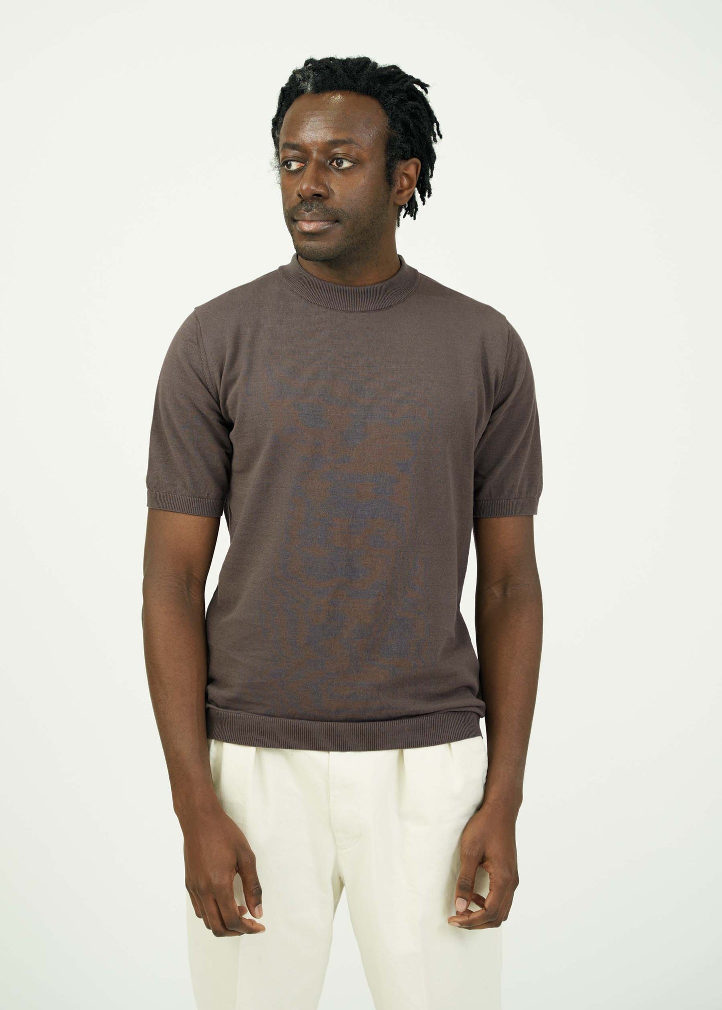 ICE COTTON MOCK NECK