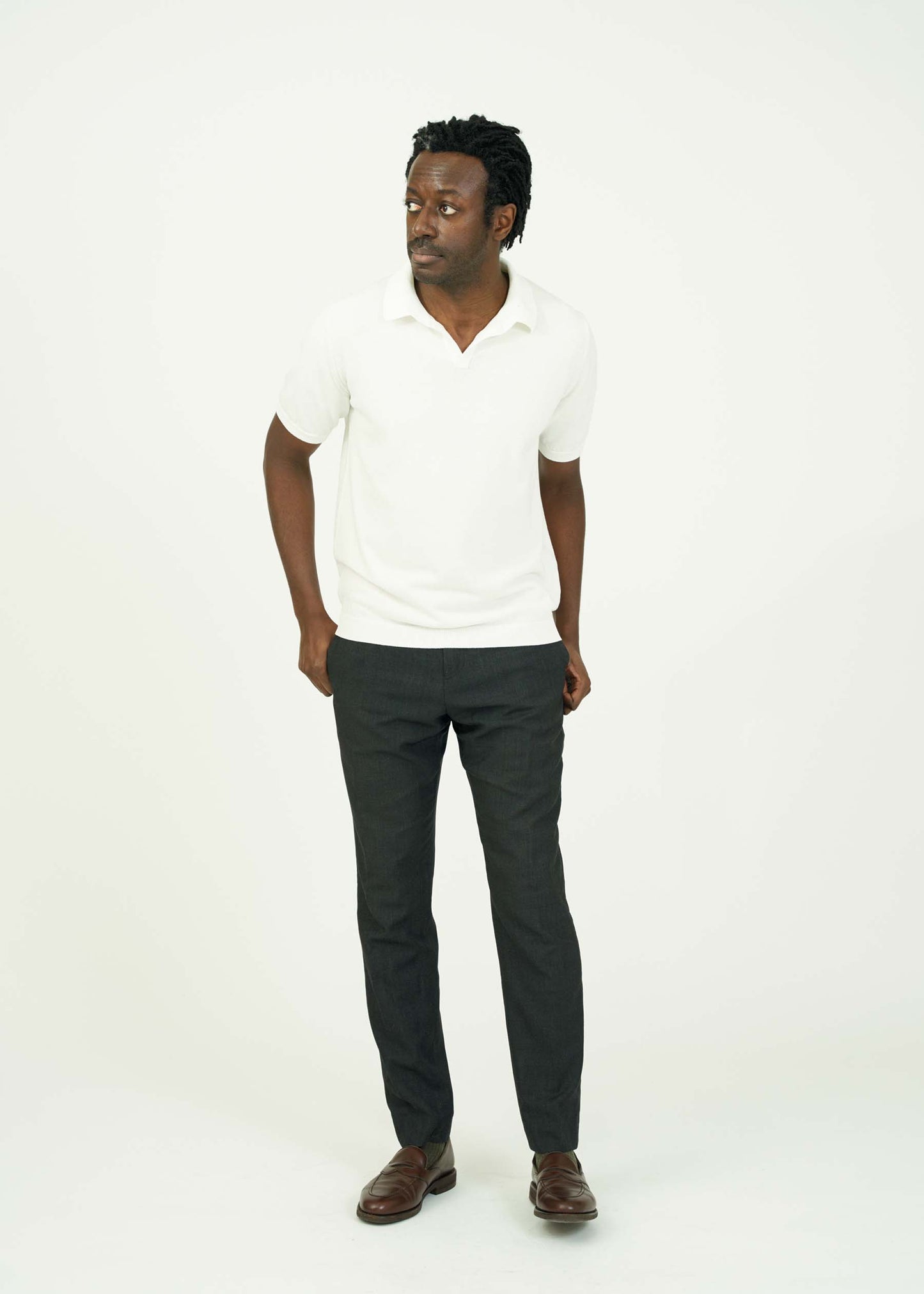 ICE COTTON SKIPPER POLO NECK