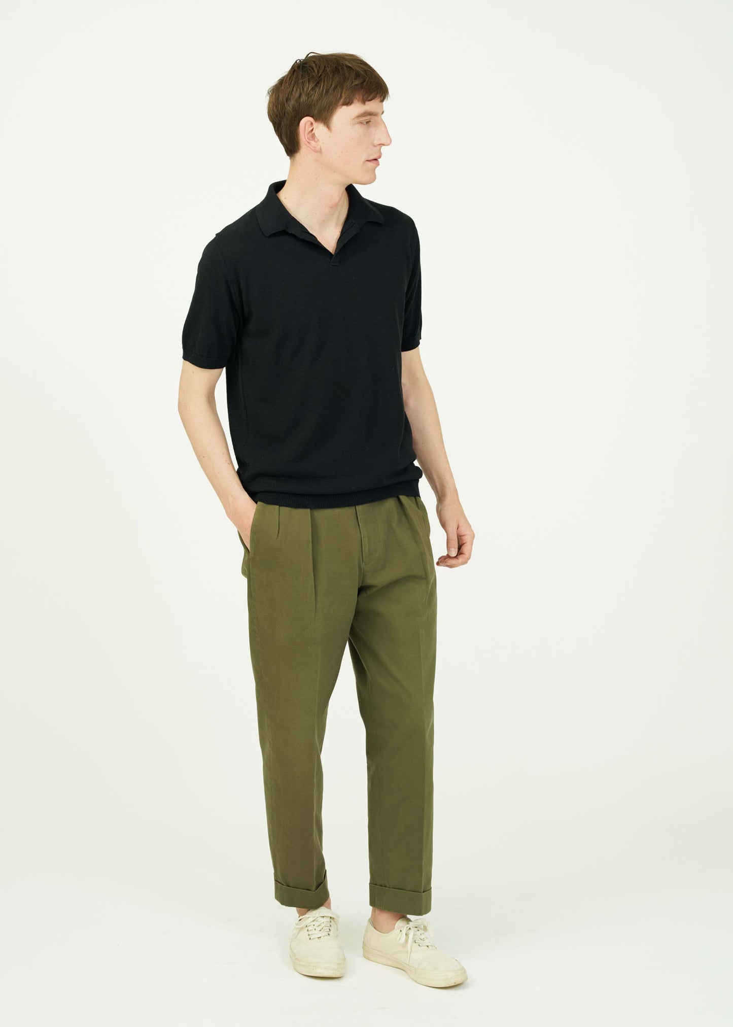 ICE COTTON SKIPPER POLO NECK