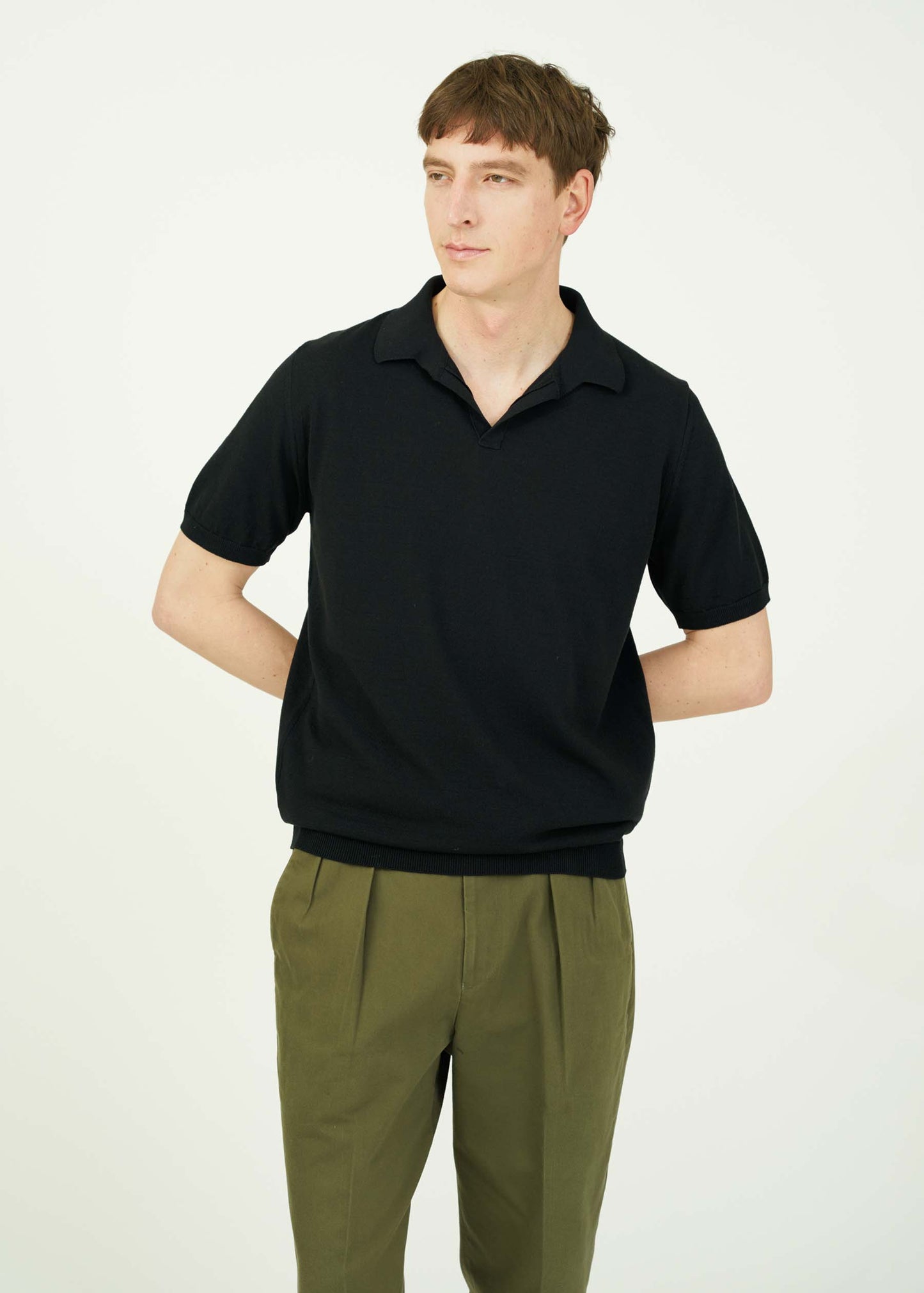 ICE COTTON SKIPPER POLO NECK