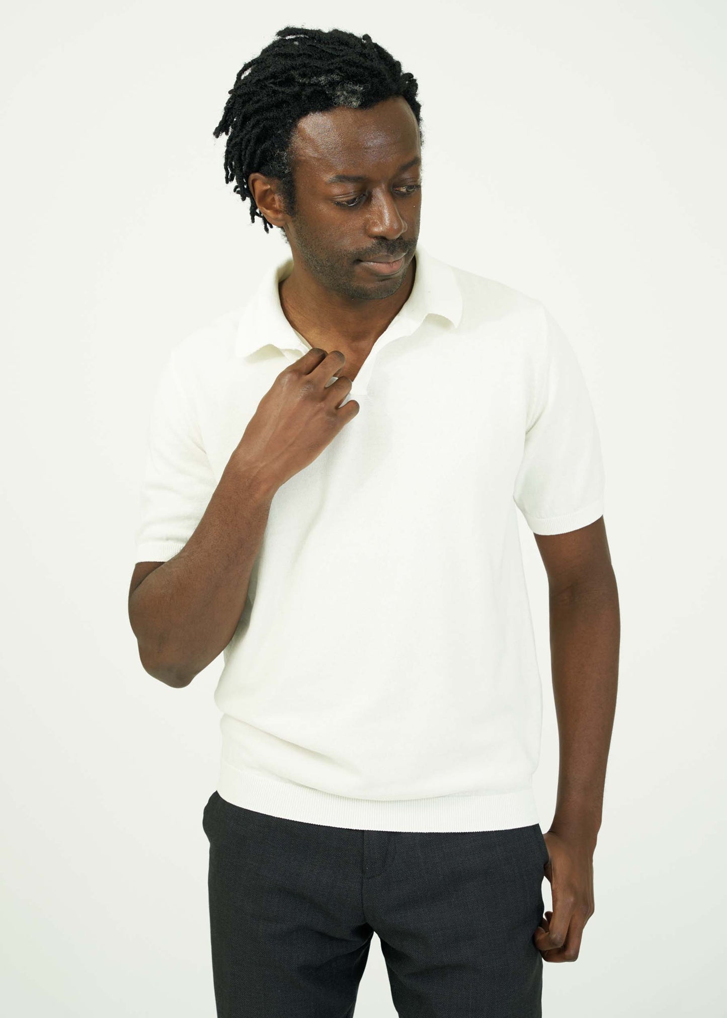 ICE COTTON SKIPPER POLO NECK