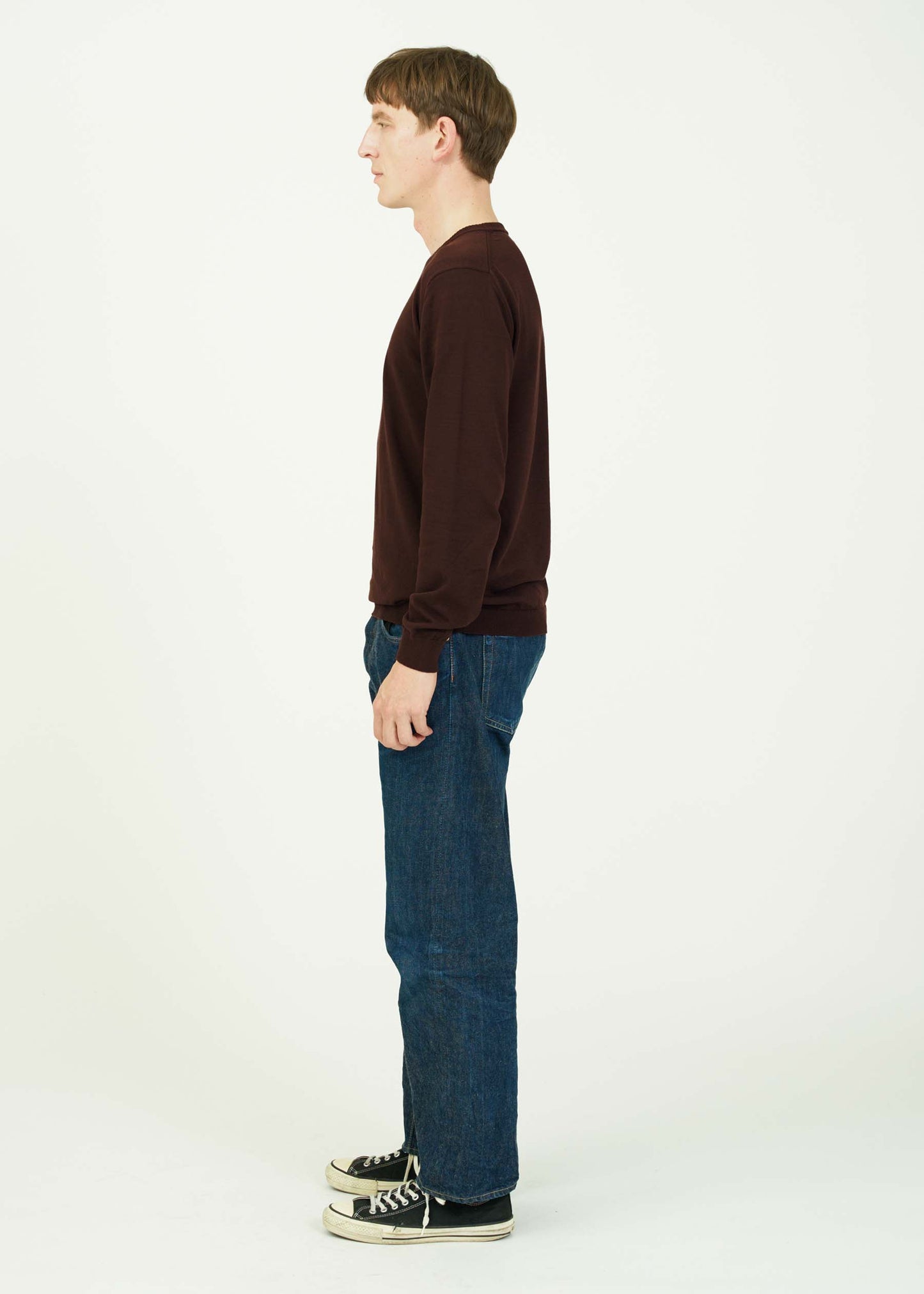 ICE COTTON LONG CREWNECK