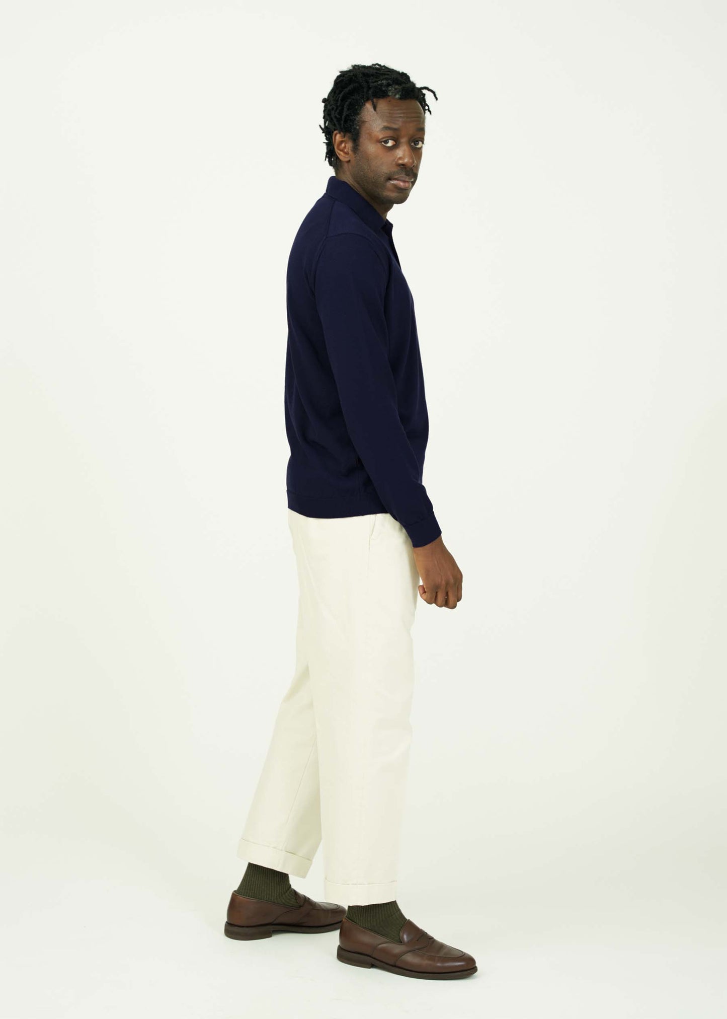 ICE COTTON LONG POLO NECK