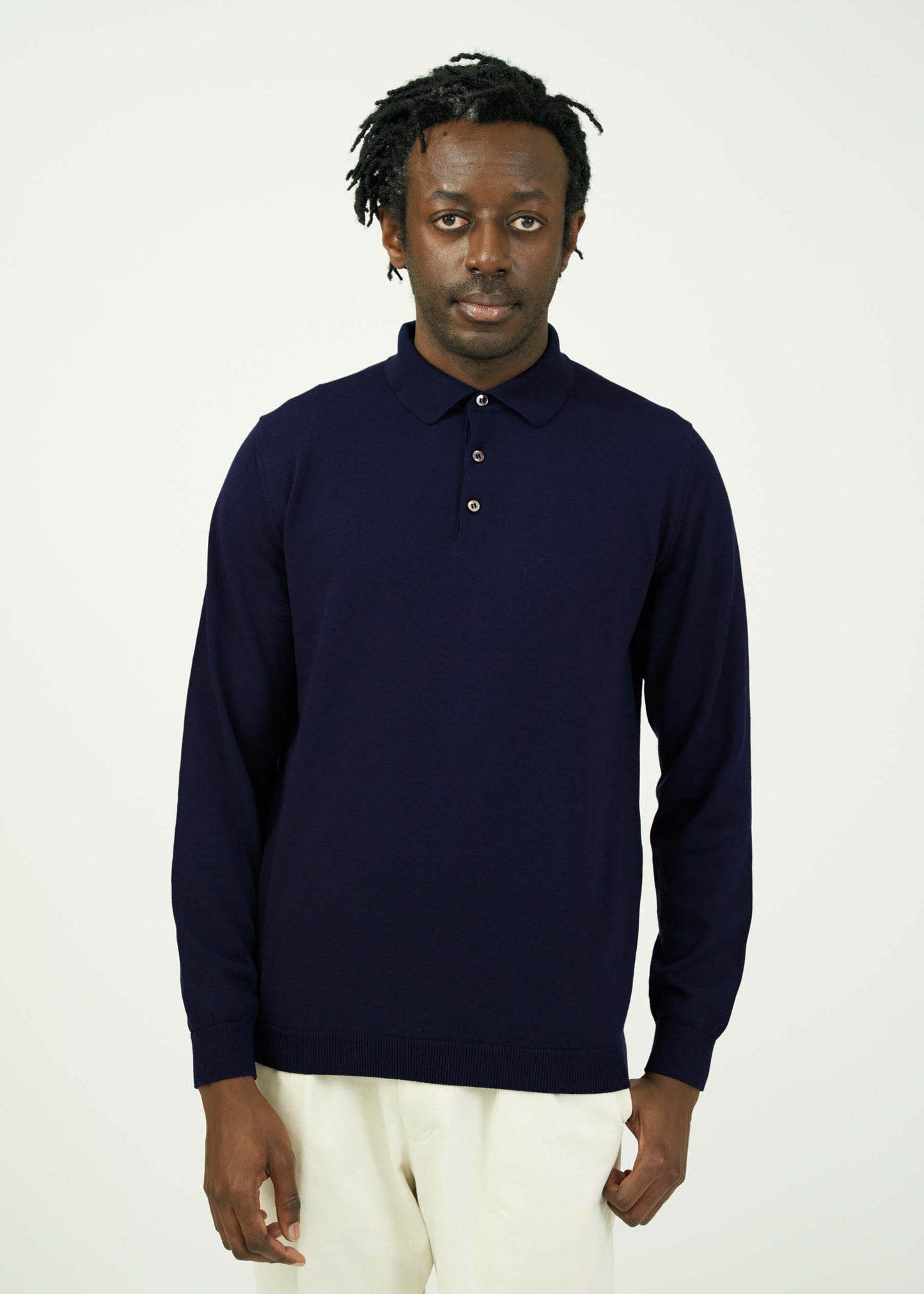 ICE COTTON LONG POLO NECK