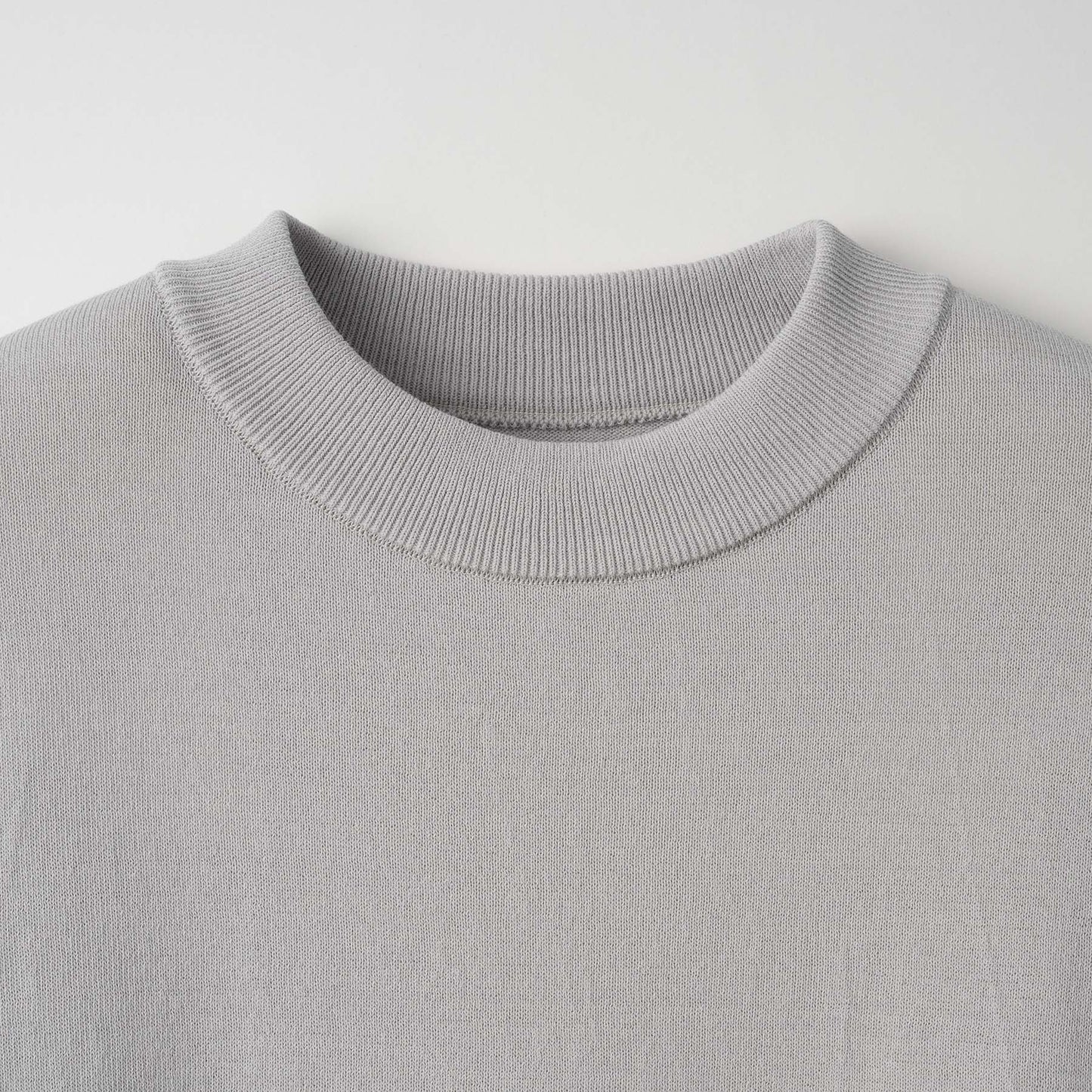 ICE COTTON LONG MOCKNECK