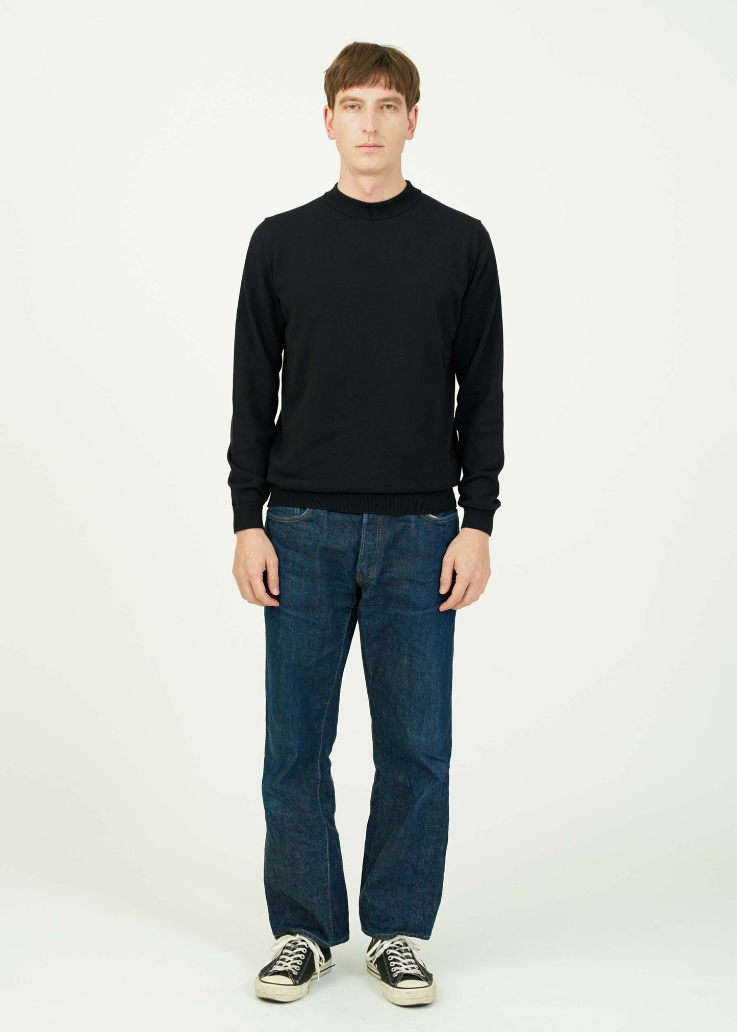 ICE COTTON LONG MOCKNECK