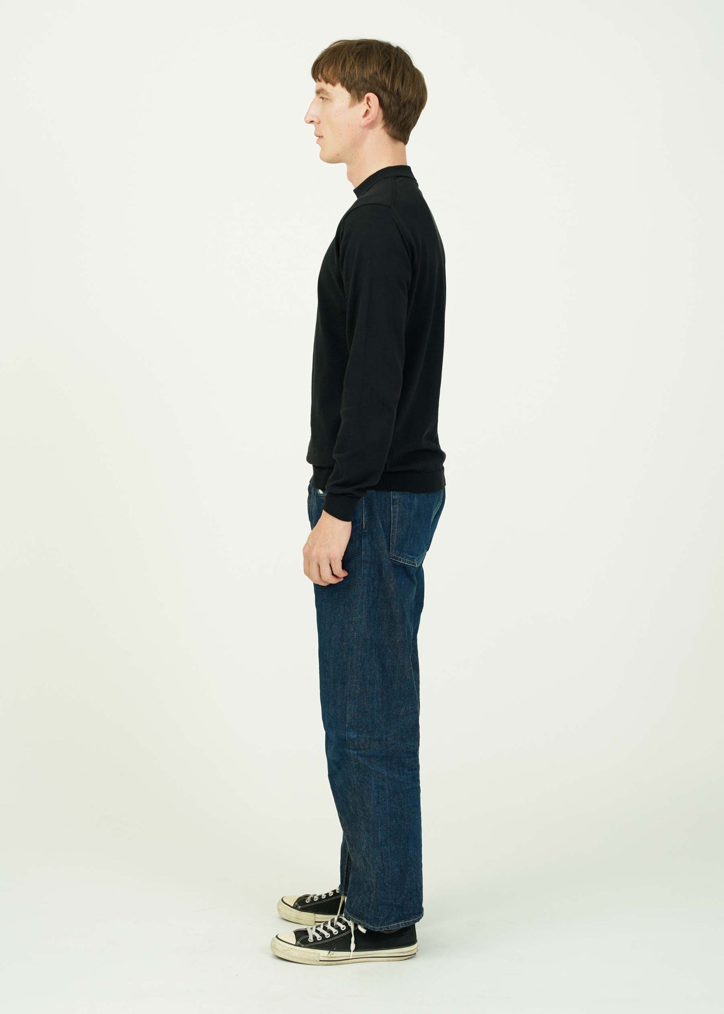 ICE COTTON LONG MOCKNECK