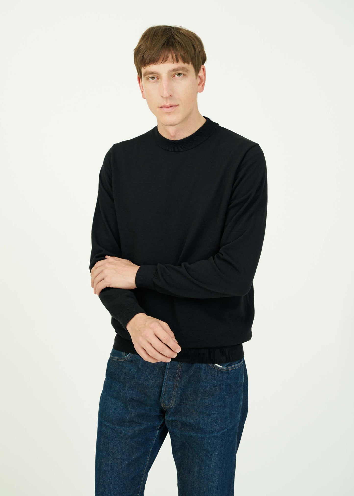 ICE COTTON LONG MOCKNECK
