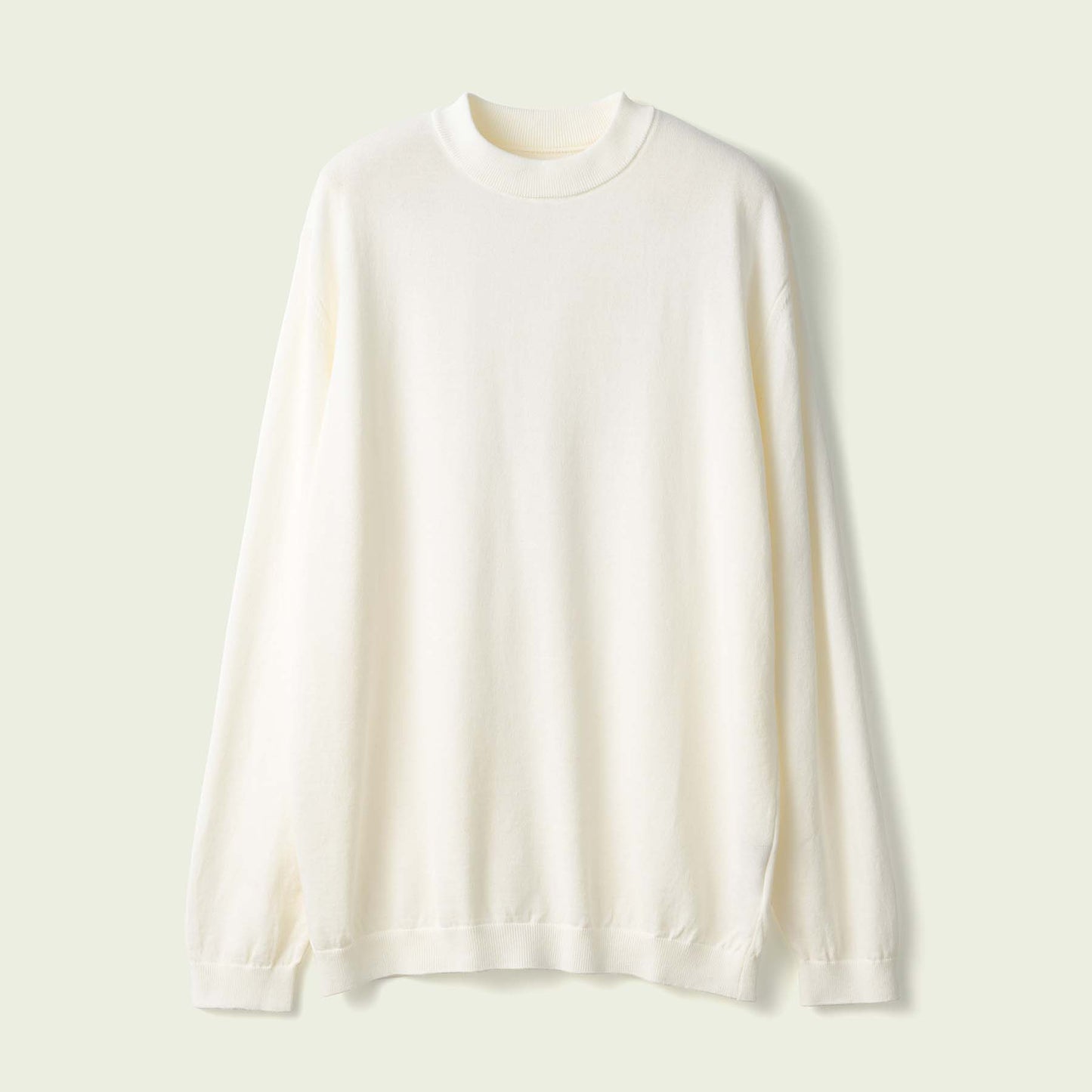 ICE COTTON LONG MOCKNECK