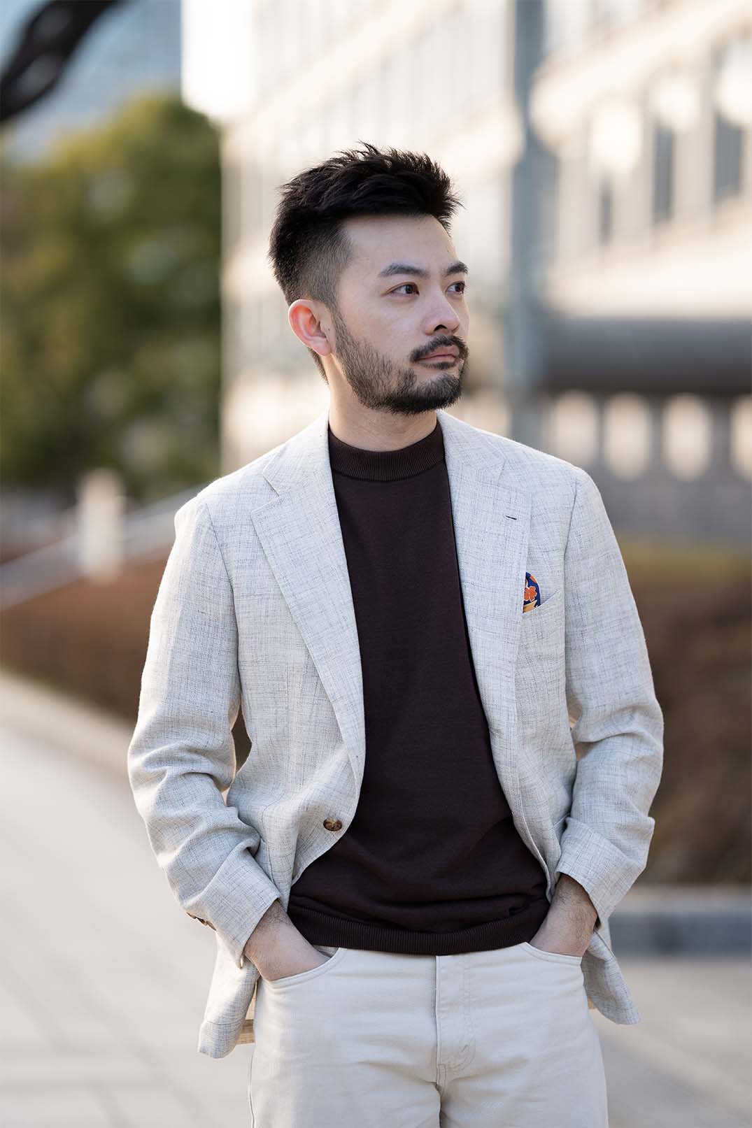 ICE COTTON MOCK NECK