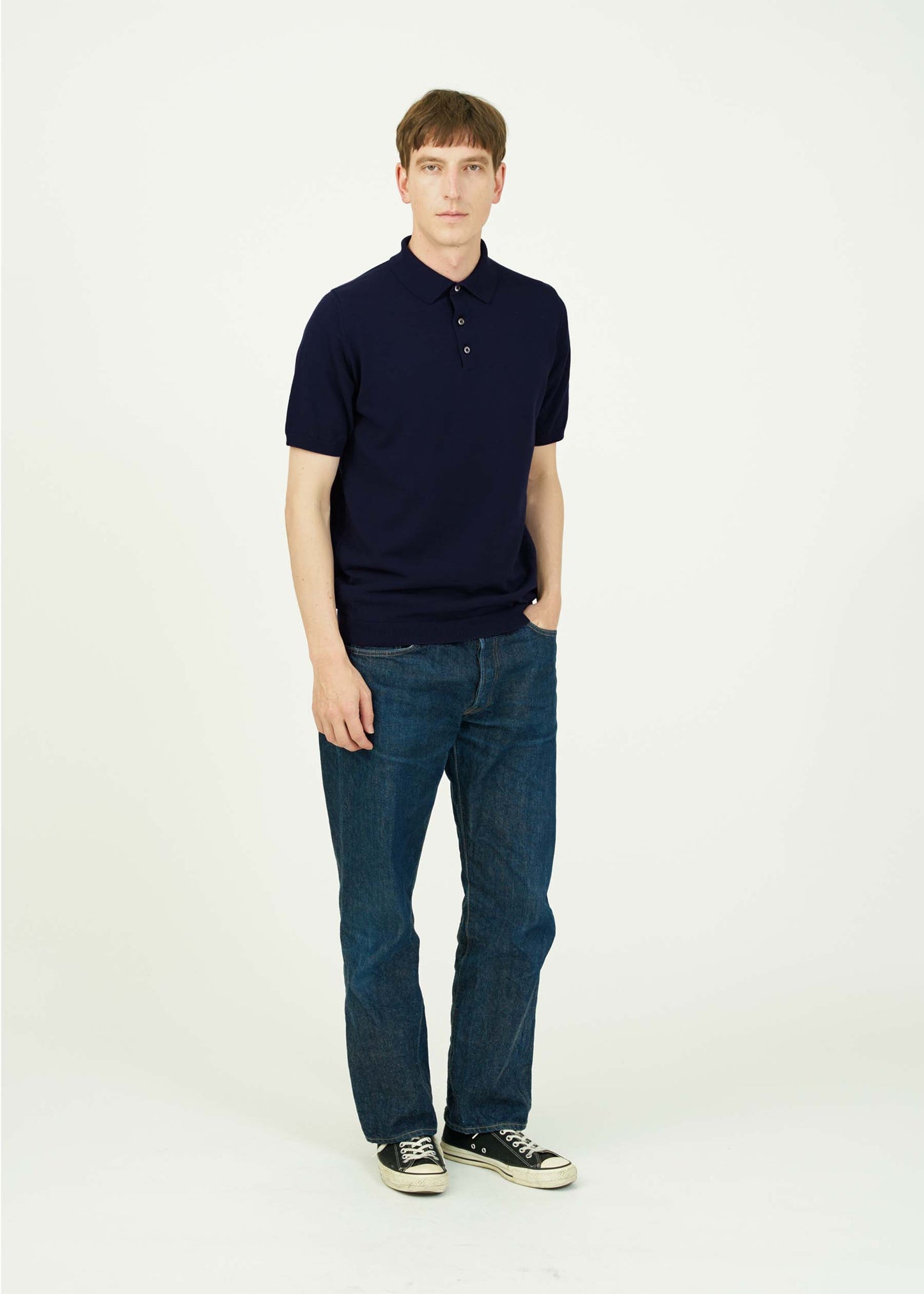 ICE COTTON POLO NECK