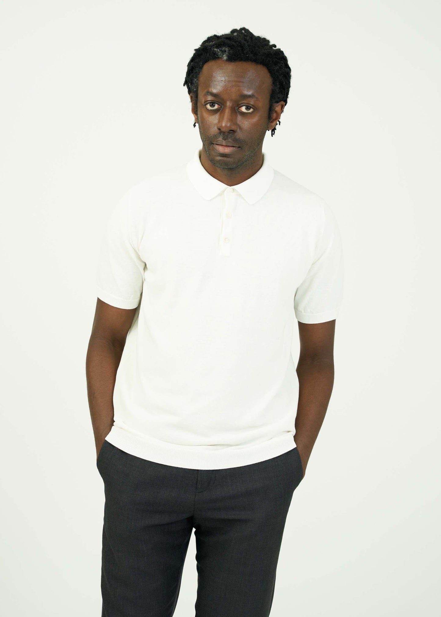 ICE COTTON POLO NECK