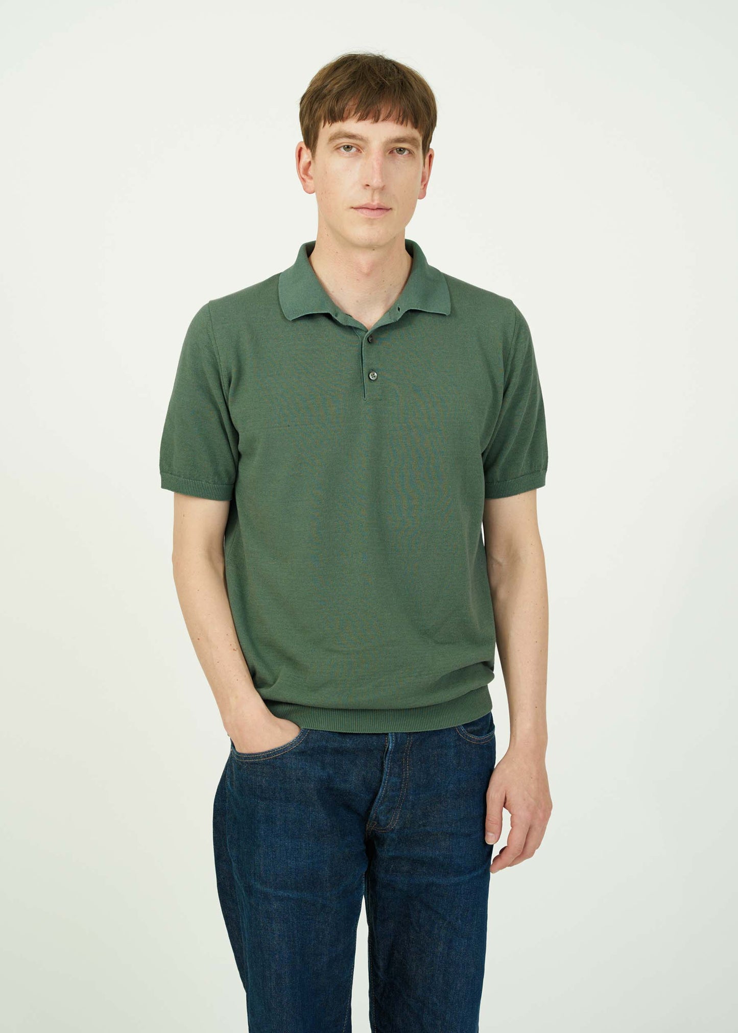 ICE COTTON POLO NECK