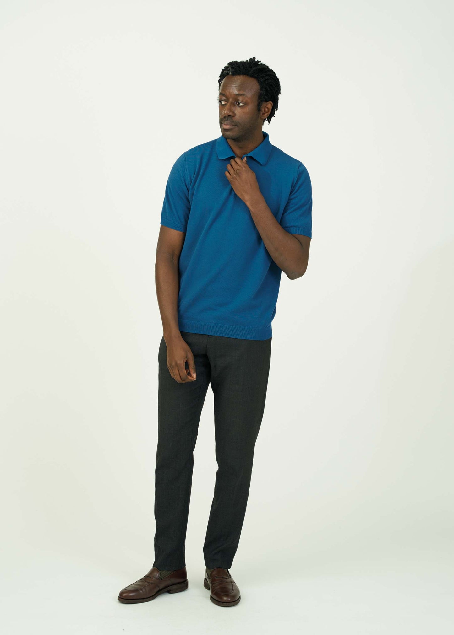 ICE COTTON POLO NECK