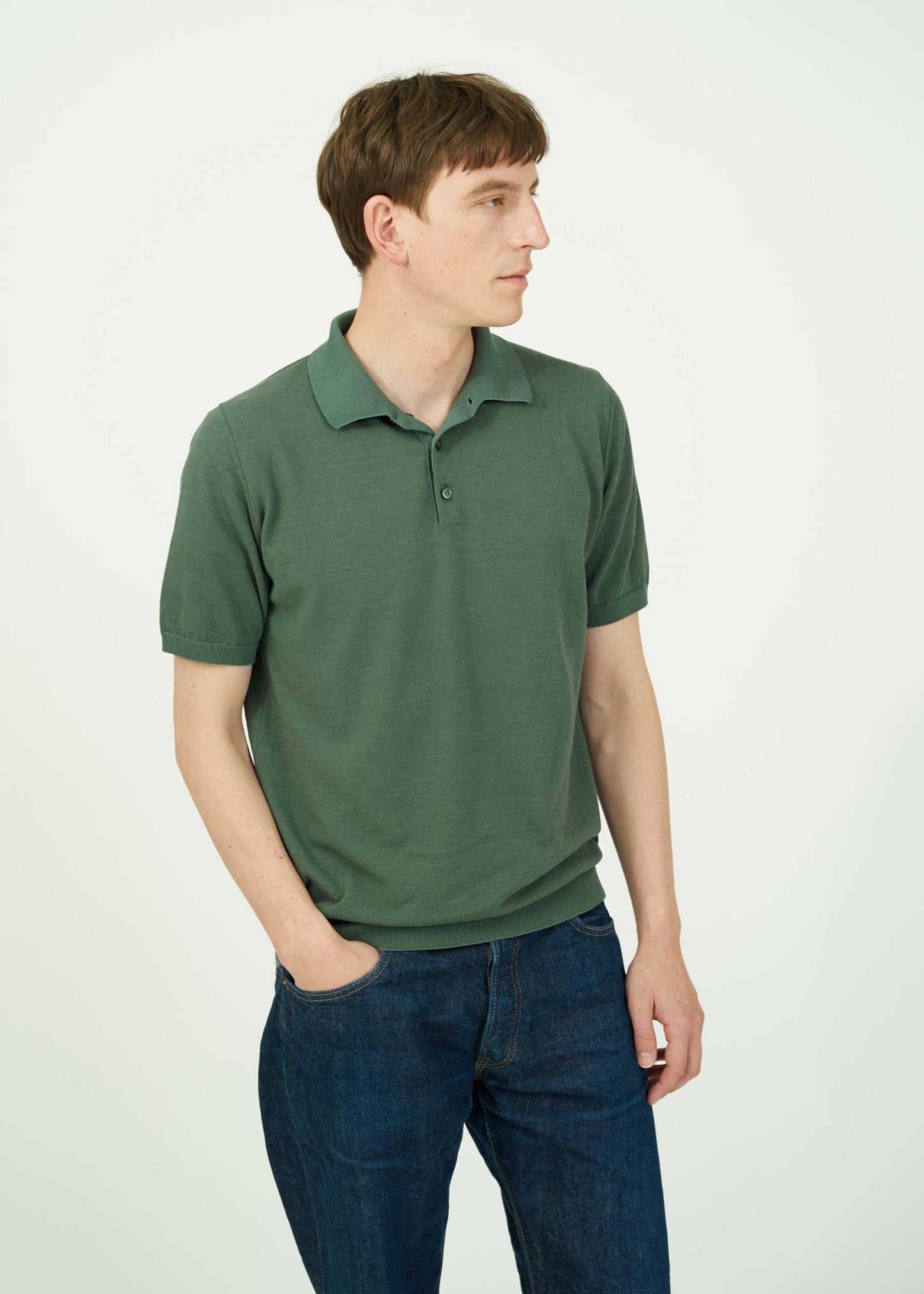 ICE COTTON POLO NECK