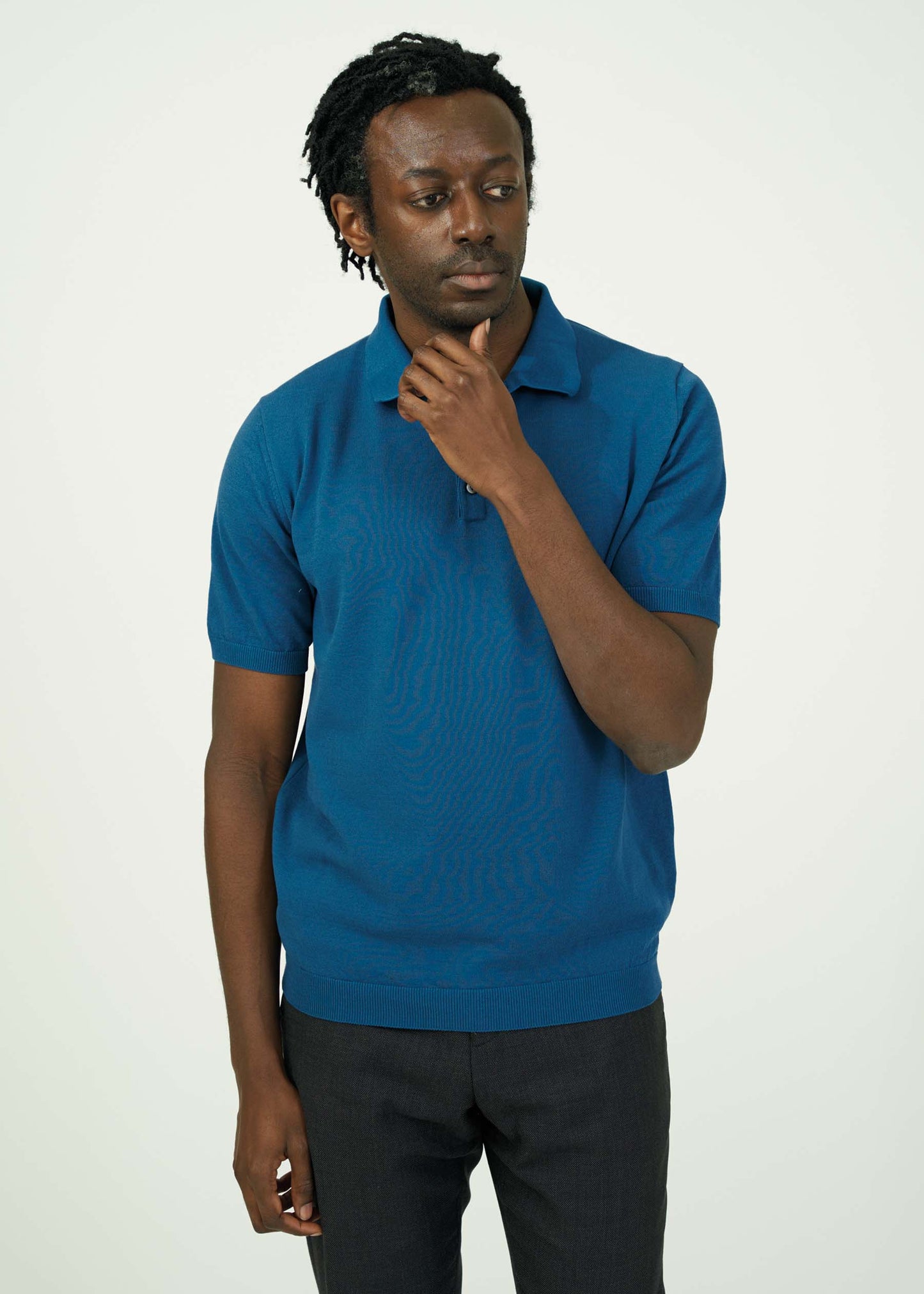 ICE COTTON POLO NECK