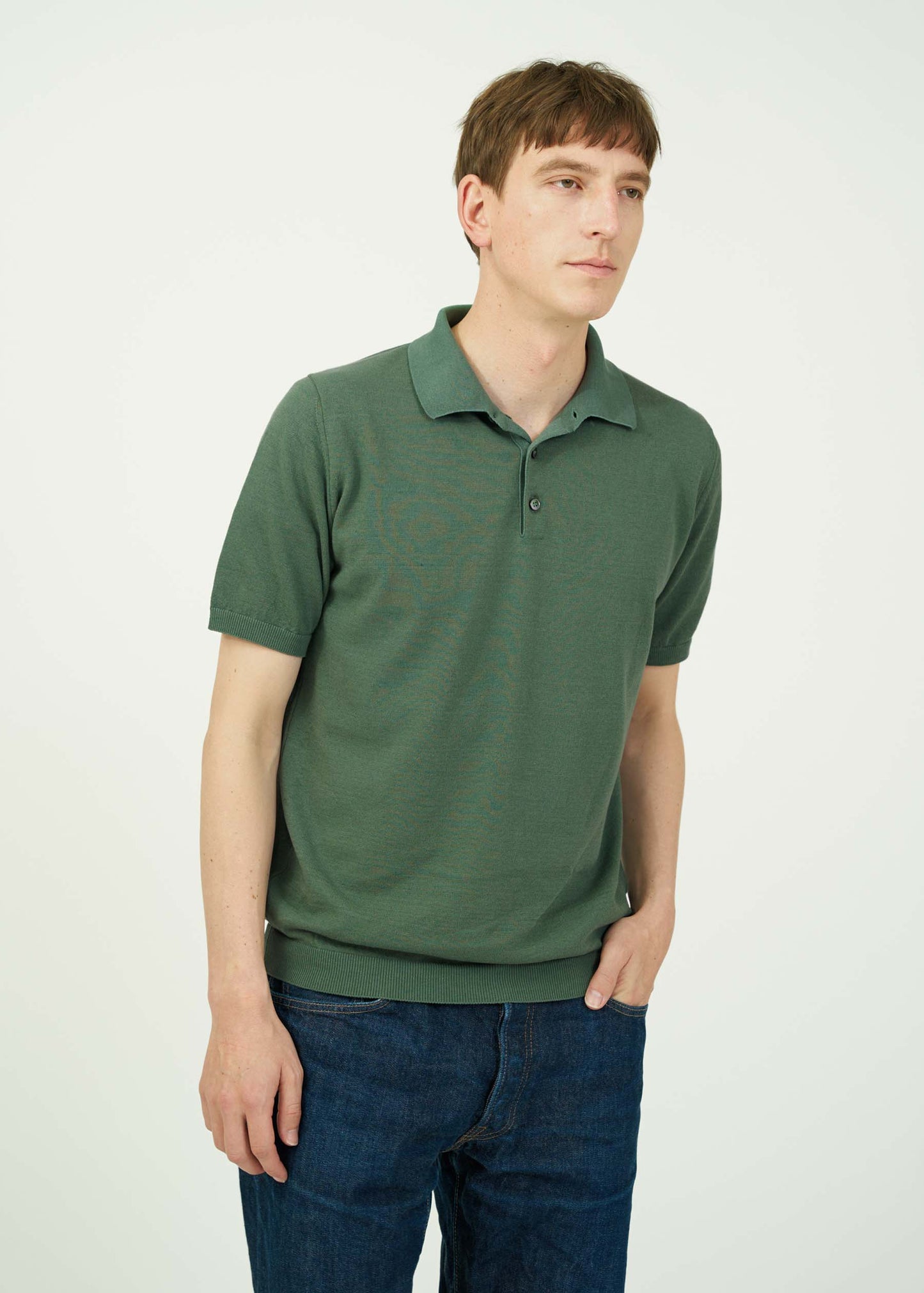 ICE COTTON POLO NECK