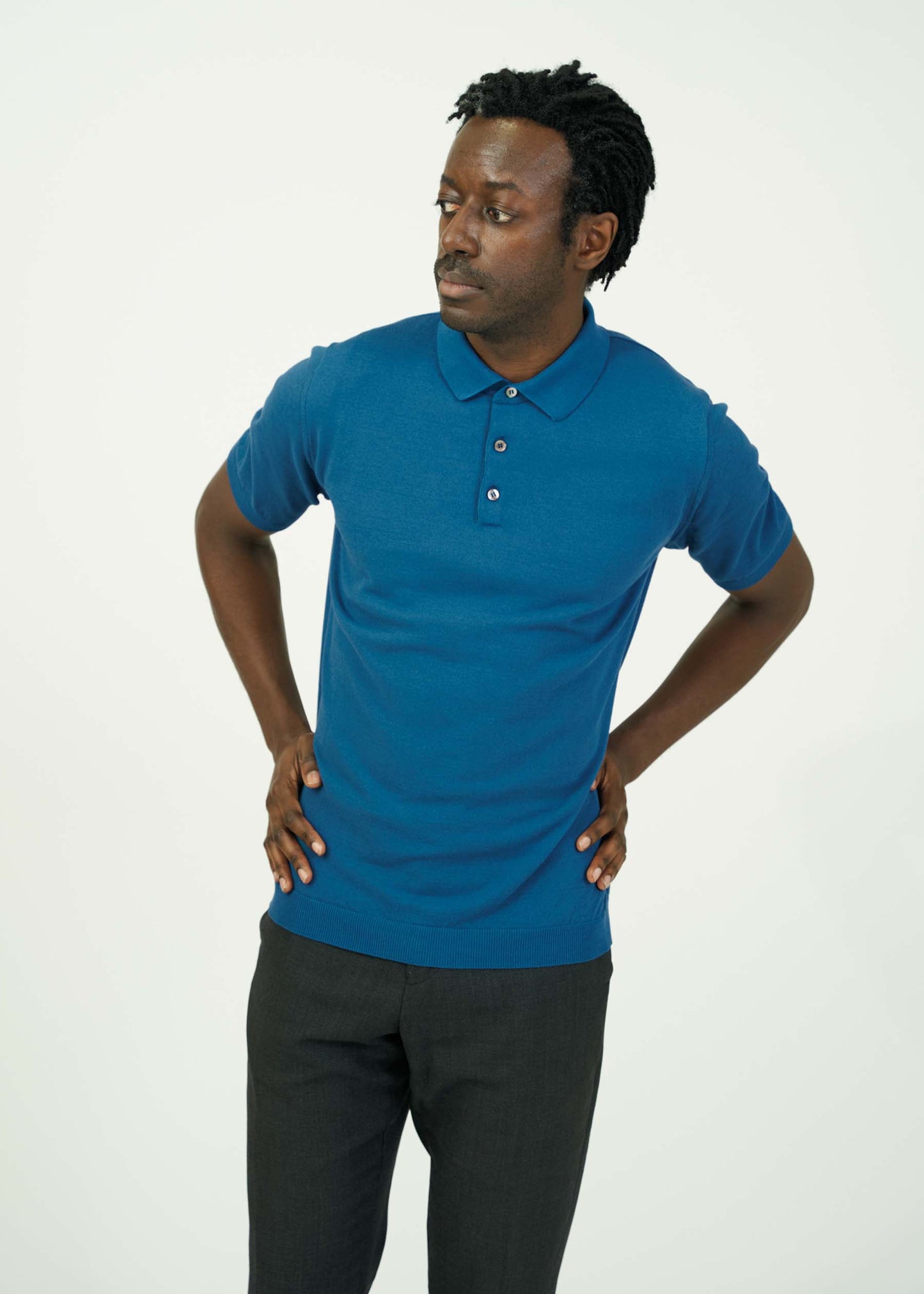 ICE COTTON POLO NECK