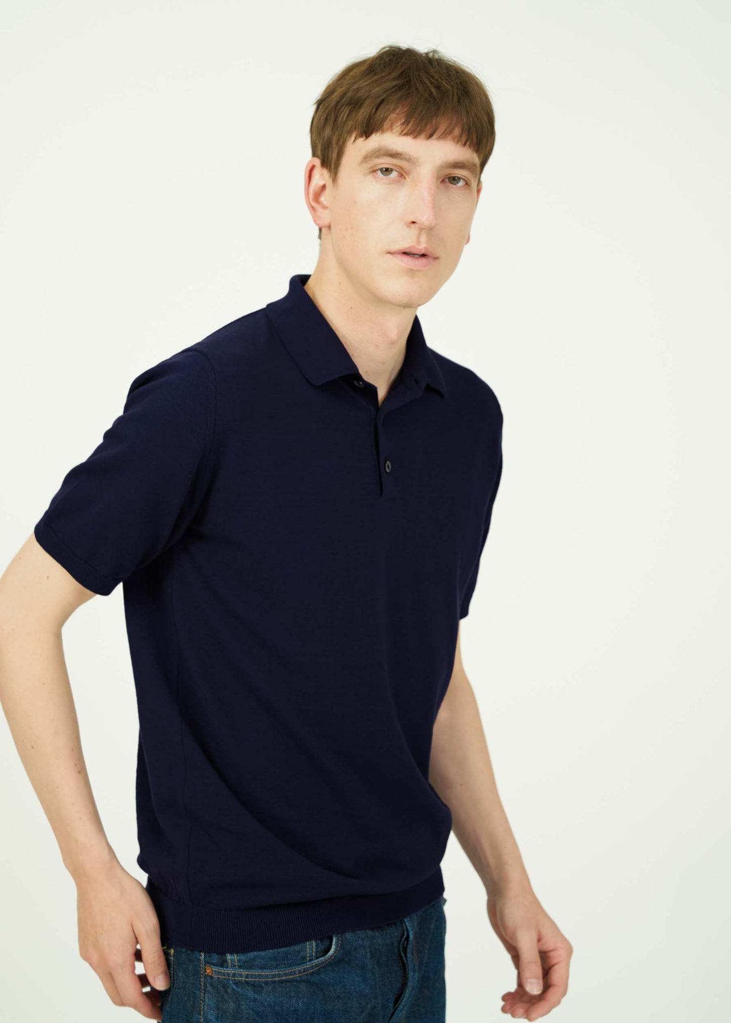 ICE COTTON POLO NECK