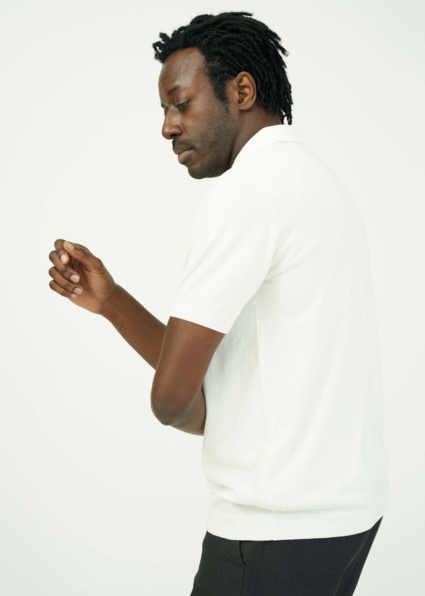 ICE COTTON POLO NECK