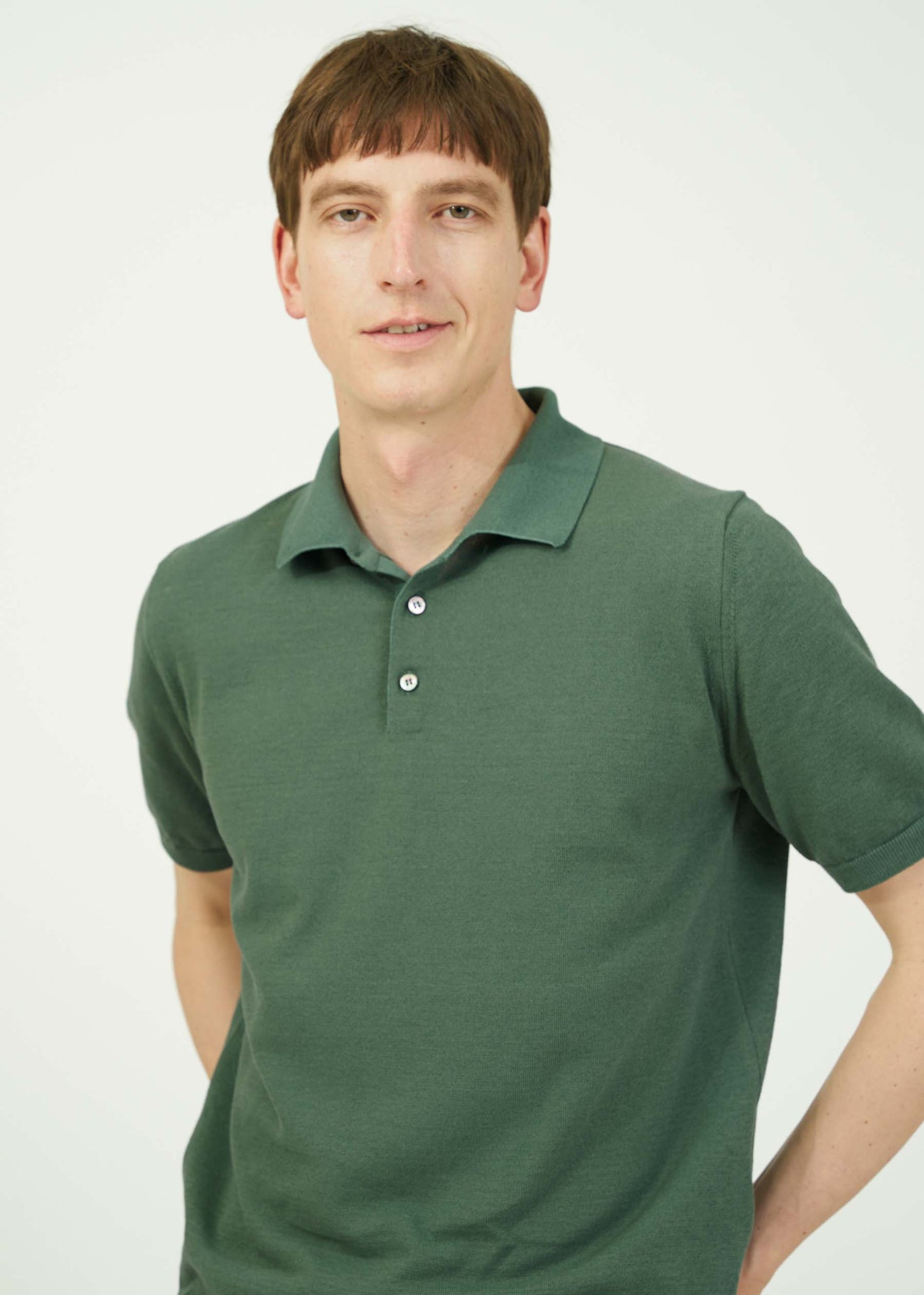 ICE COTTON POLO NECK