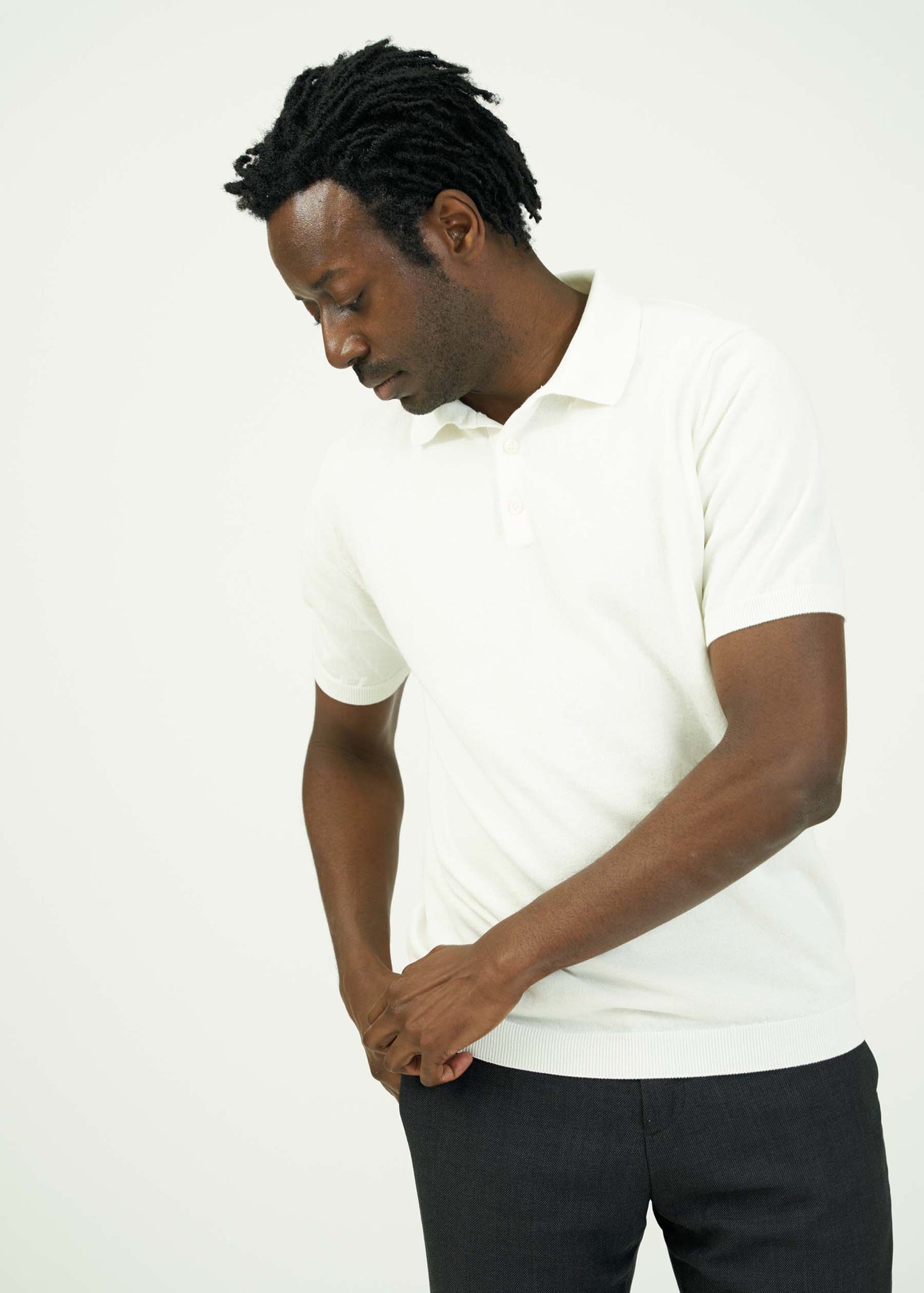 ICE COTTON POLO NECK
