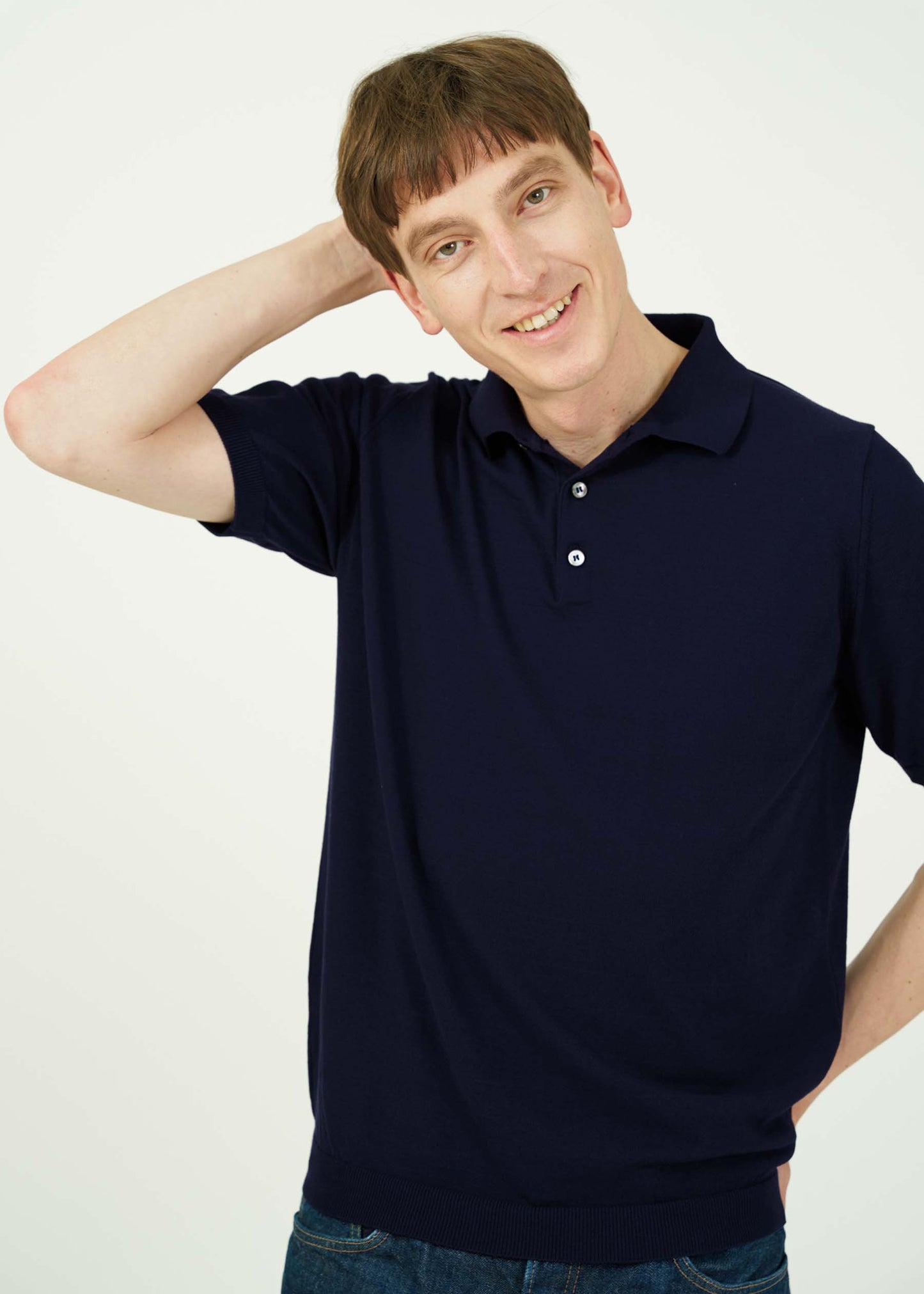 ICE COTTON POLO NECK