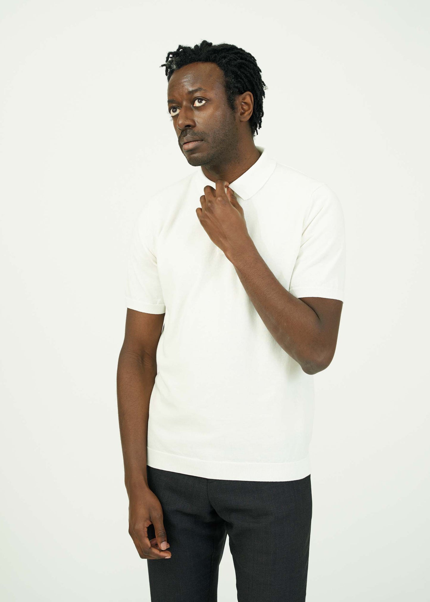 ICE COTTON POLO NECK