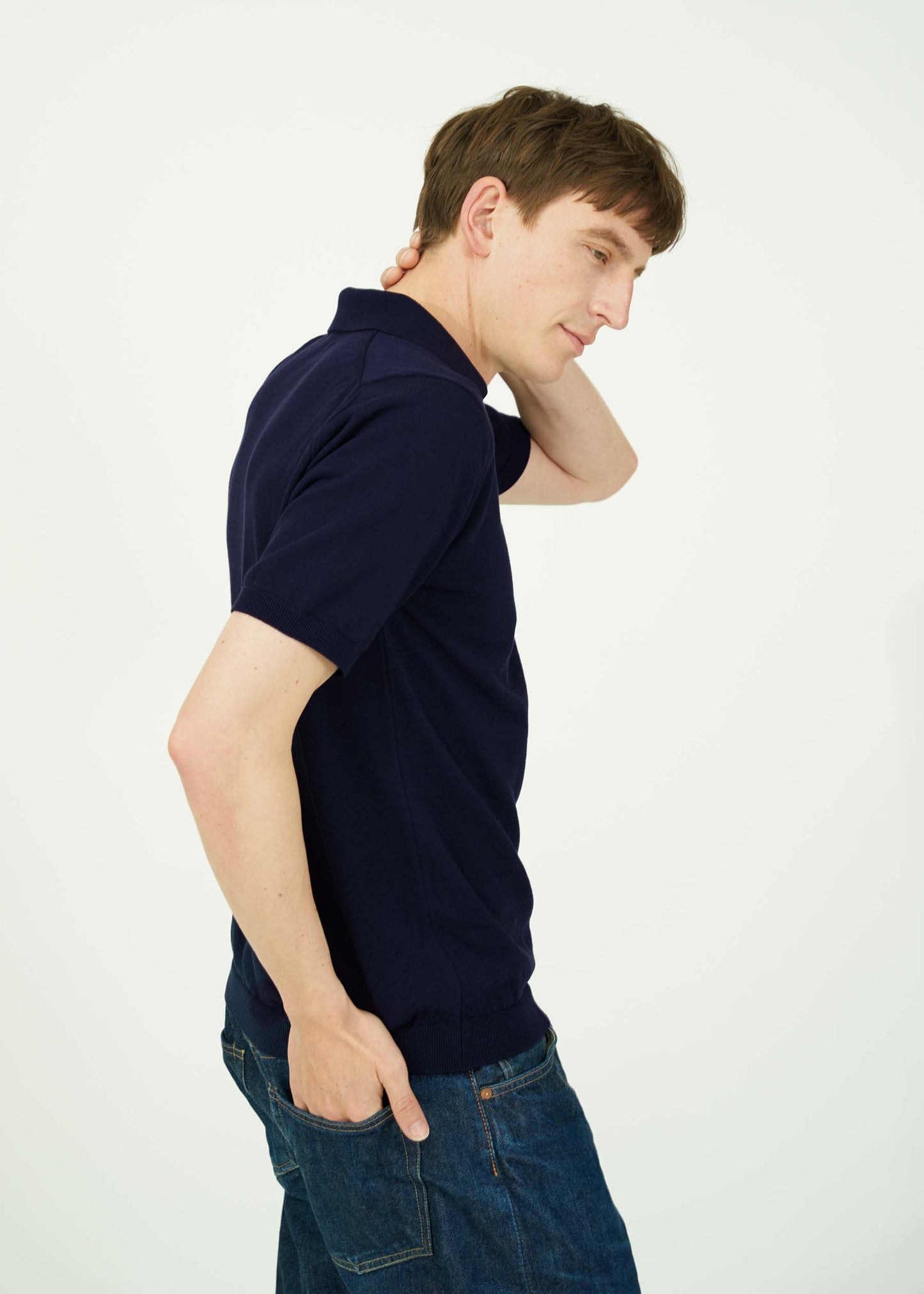 ICE COTTON POLO NECK