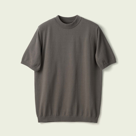 ICE COTTON MOCK NECK