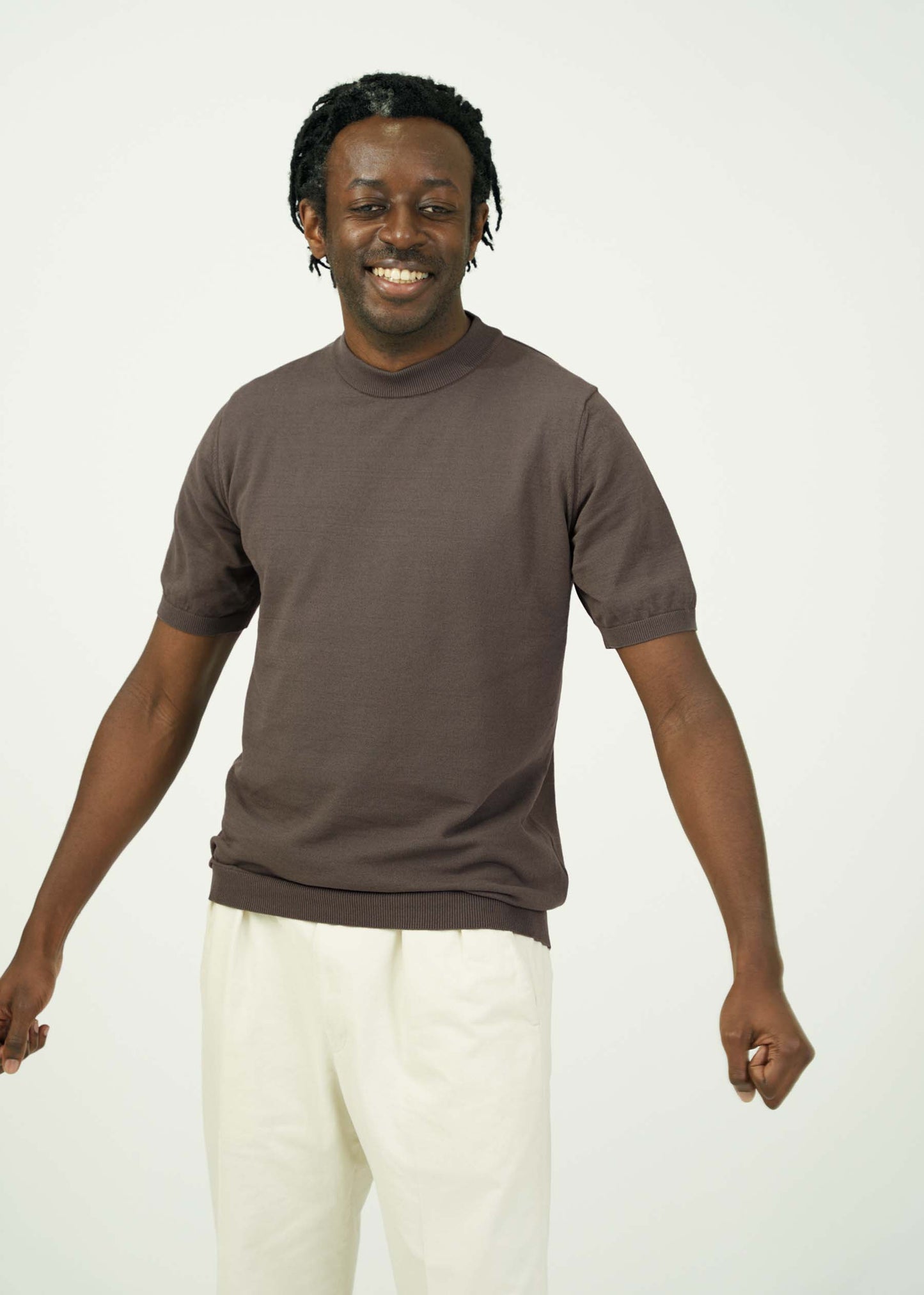 ICE COTTON MOCK NECK