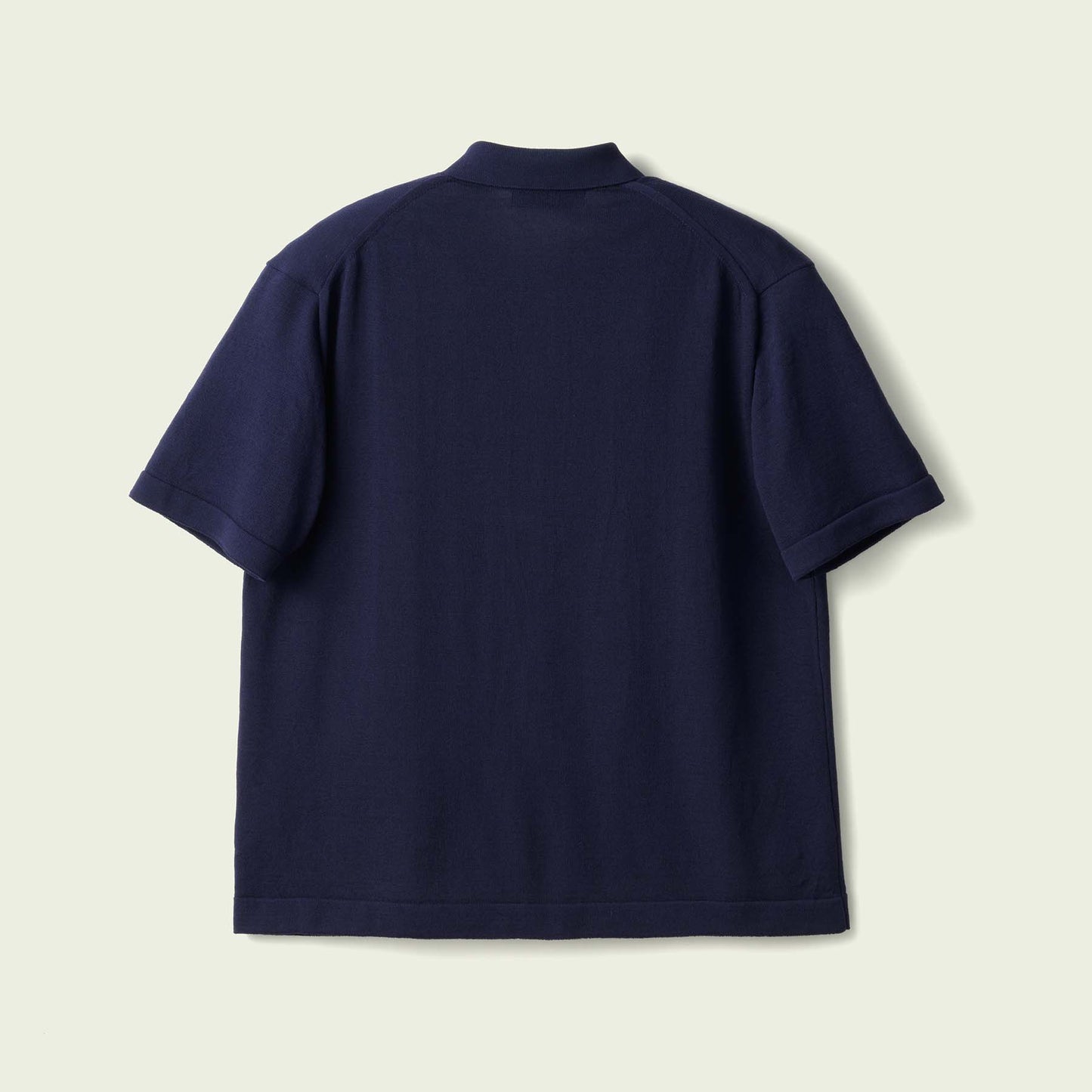 ICE COTTON OPEN COLLAR SHIRT