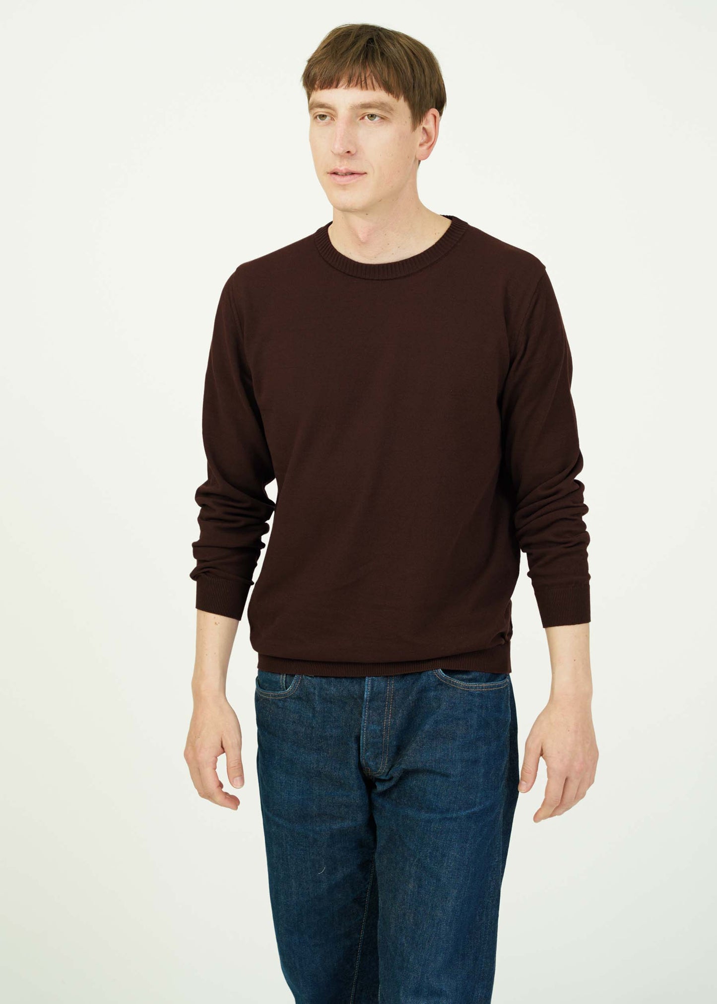 ICE COTTON LONG CREWNECK