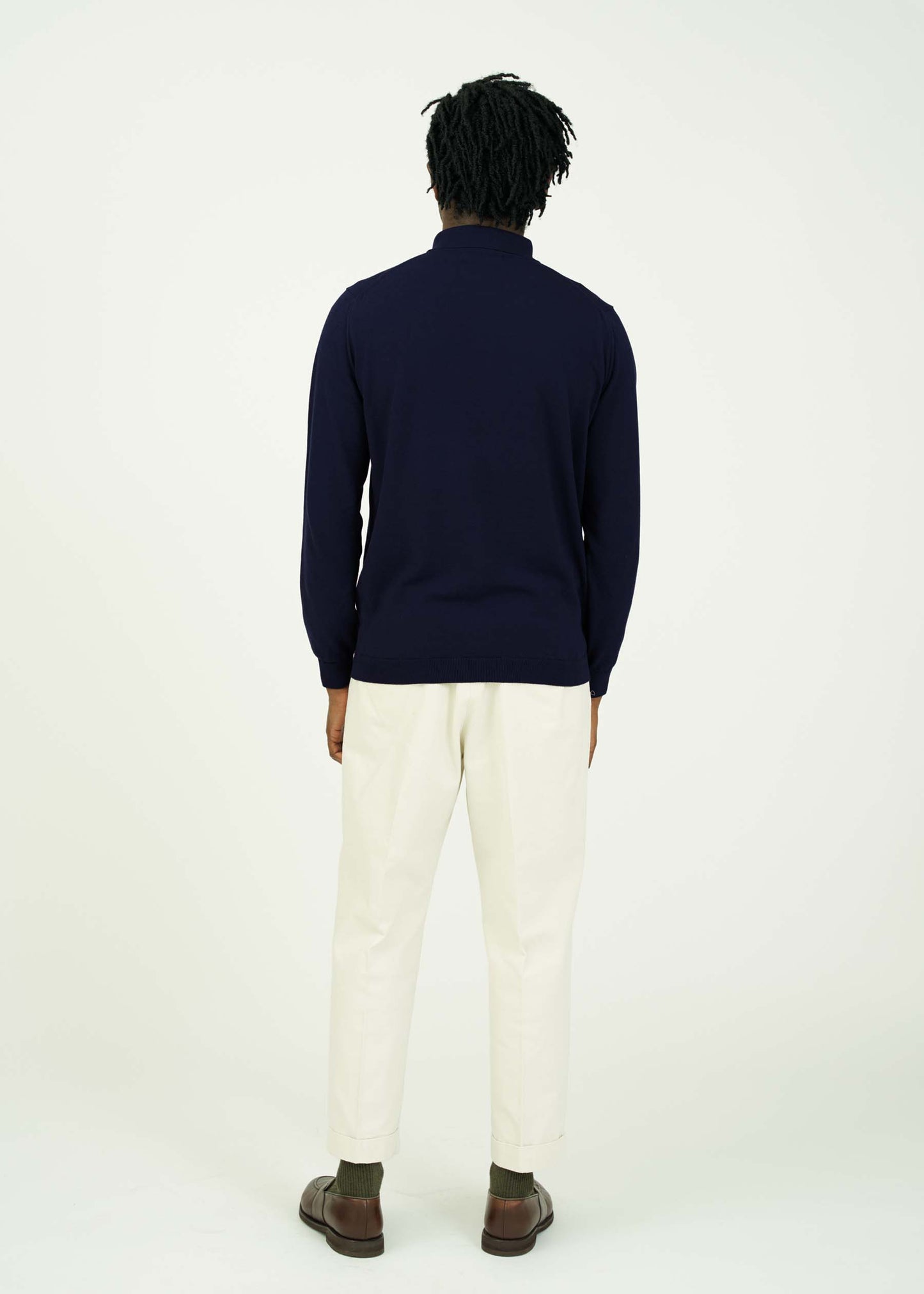 ICE COTTON LONG POLO NECK