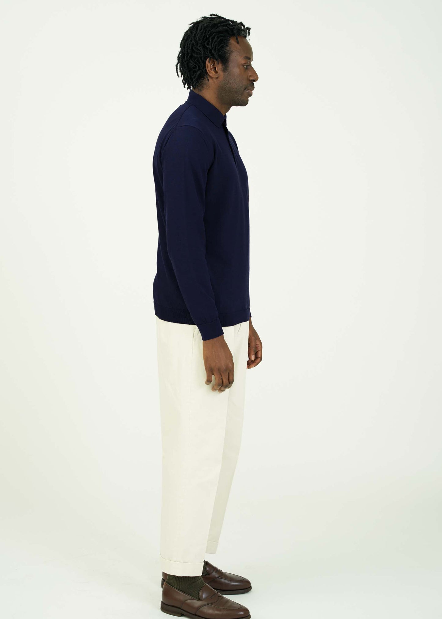 ICE COTTON LONG POLO NECK
