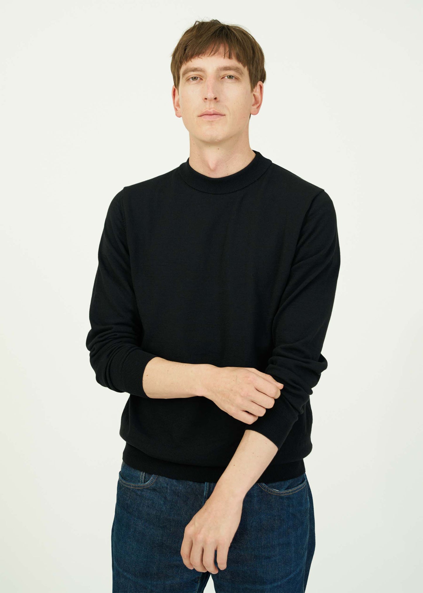 ICE COTTON  LONG MOCKNECK