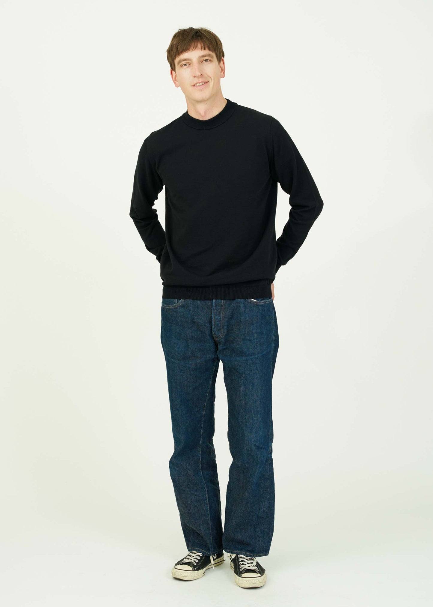 ICE COTTON  LONG MOCKNECK