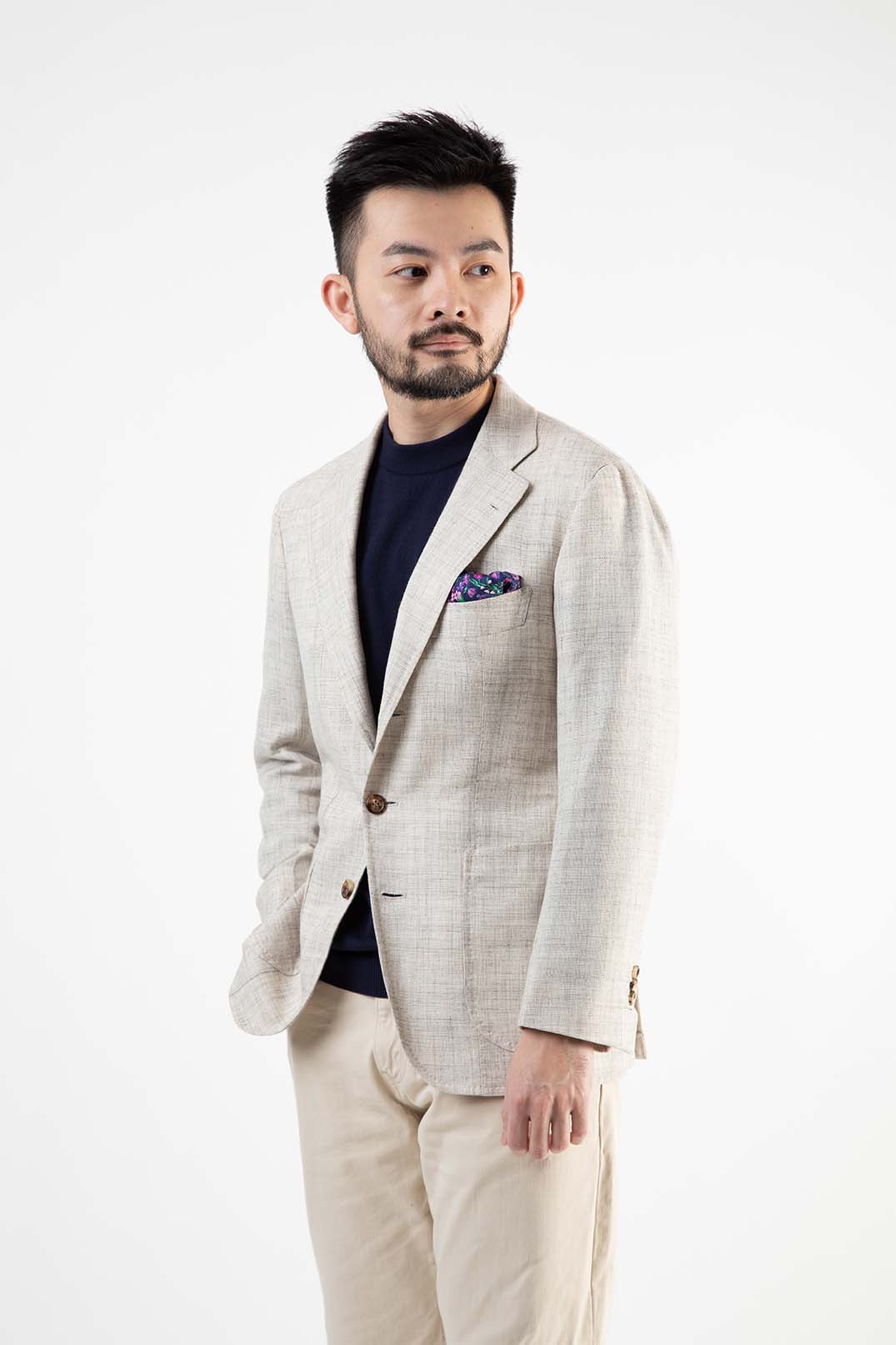 ICE COTTON  LONG MOCKNECK